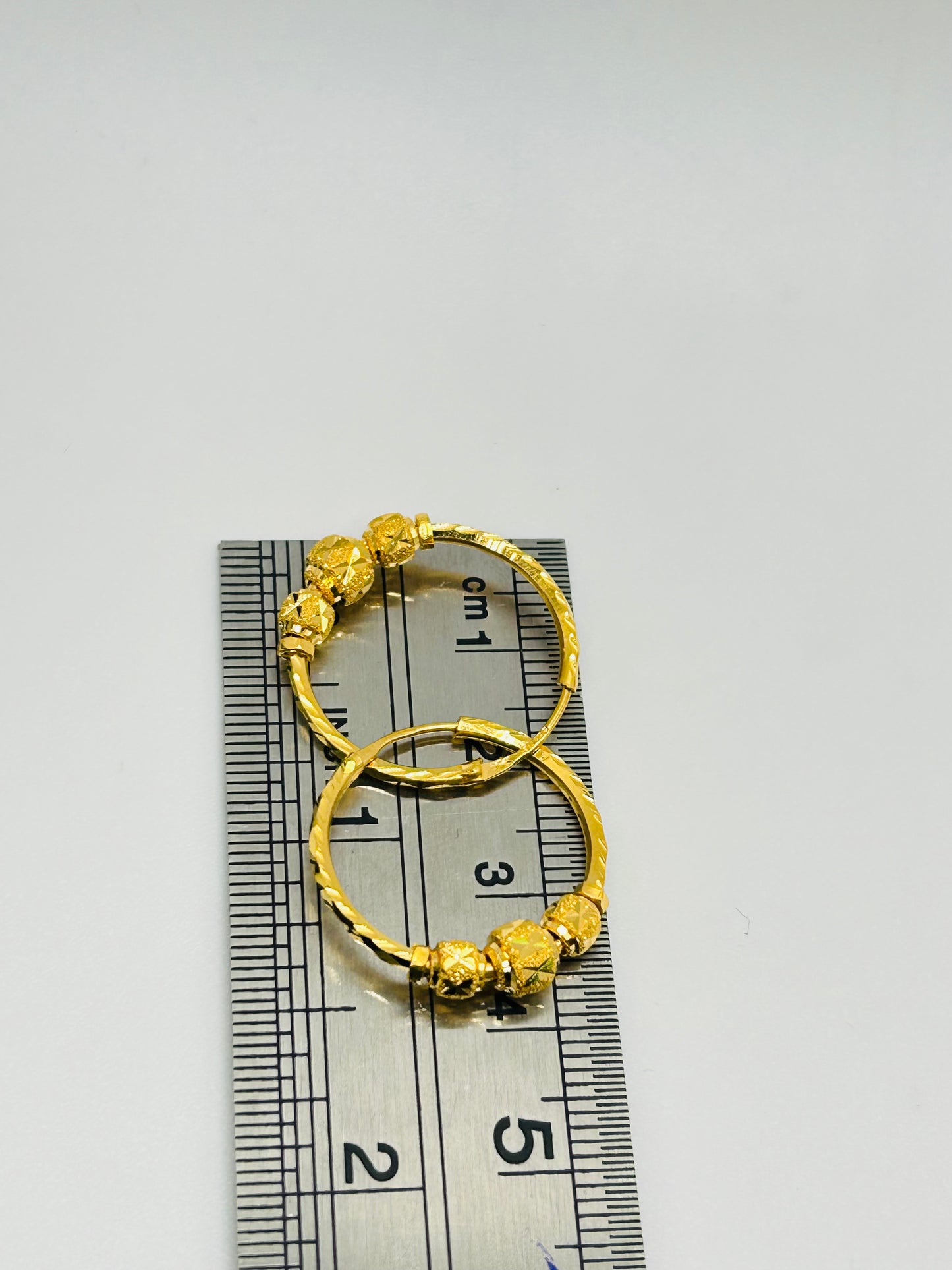 22ct Gold Earrings – 3.3g (Hallmarked)