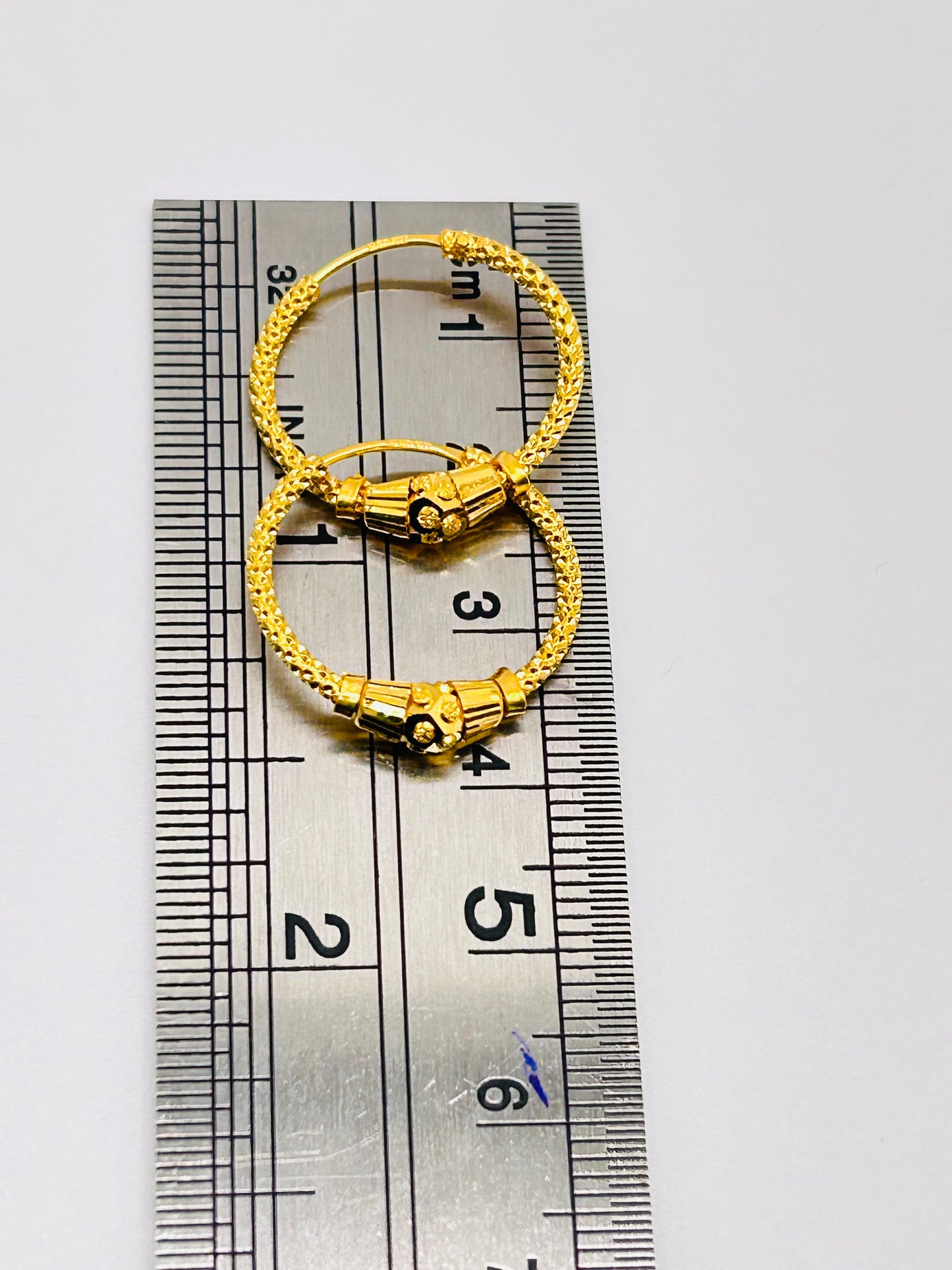 22ct Gold Earrings β 2.2g (Hallmarked)