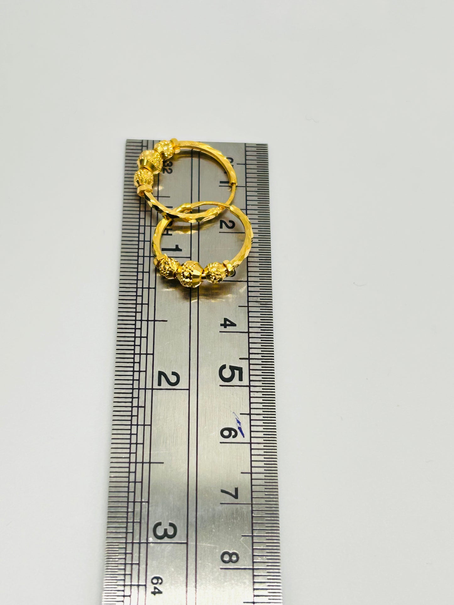 22ct Gold Earrings – 2.7g (Hallmarked)