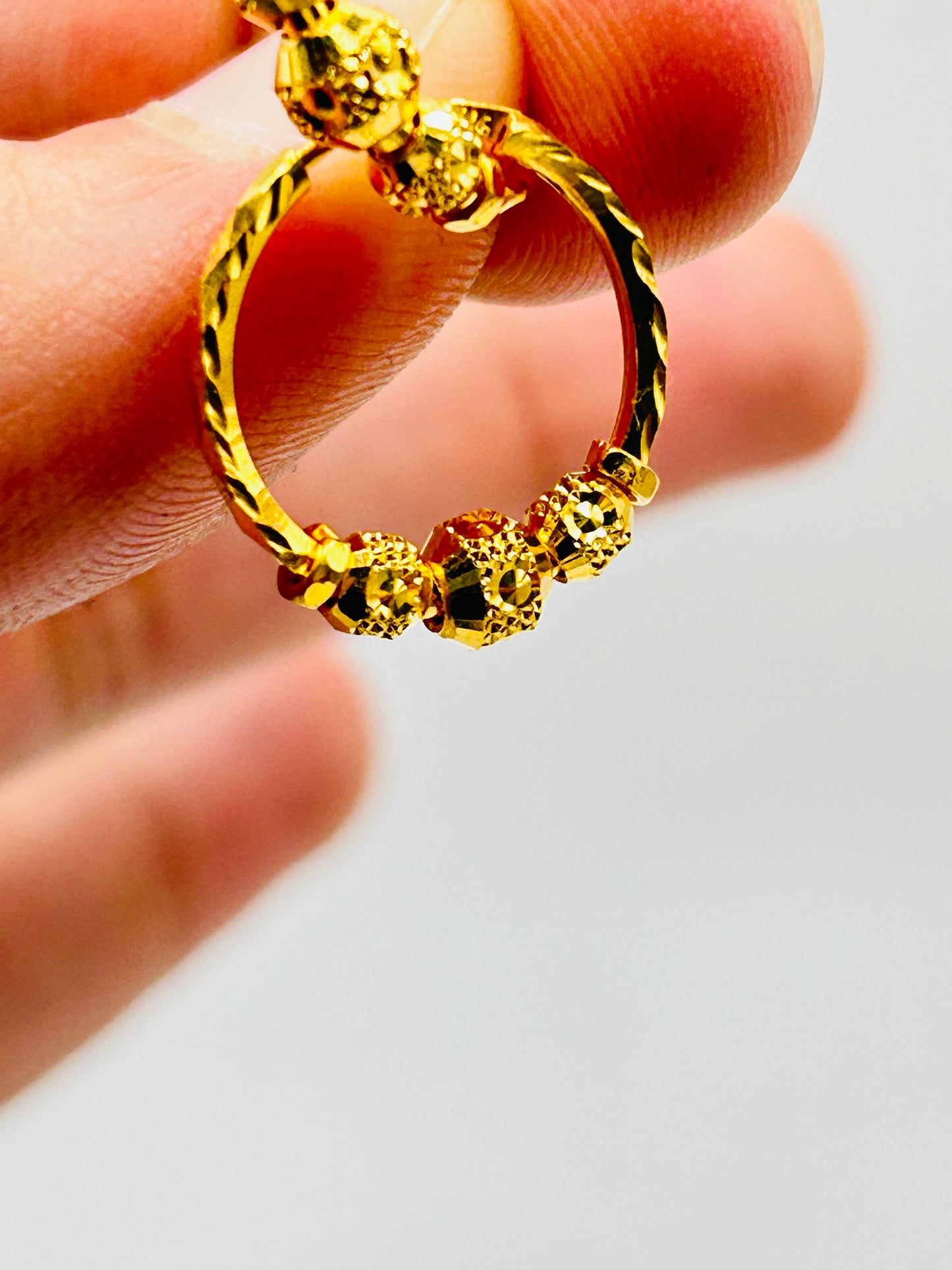 22ct Gold Earrings – 2.7g (Hallmarked)