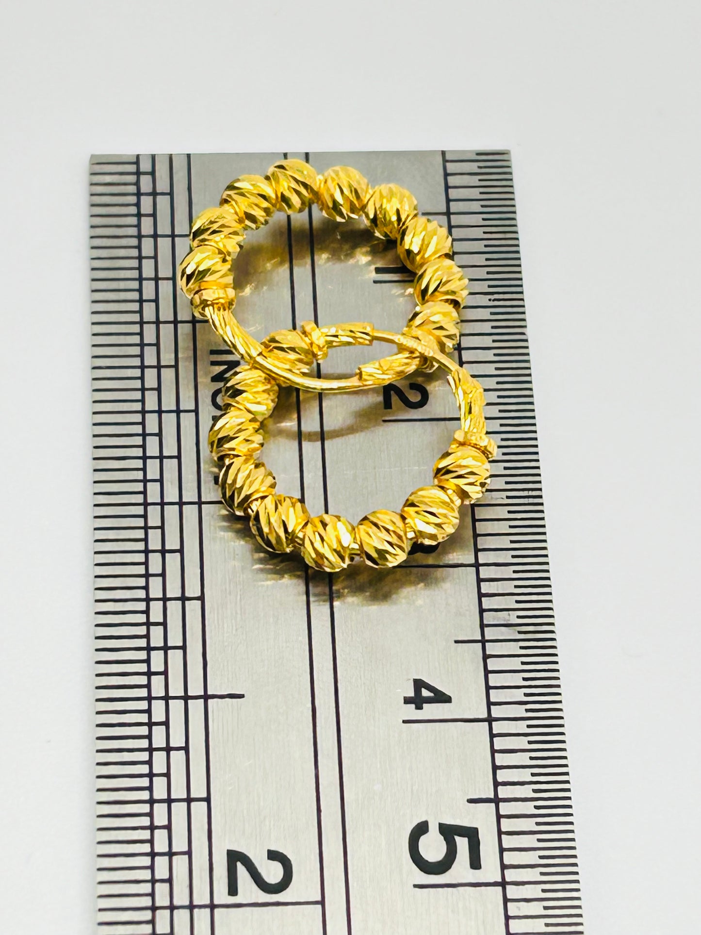 22ct Gold Earrings – 2.8g (Hallmarked)