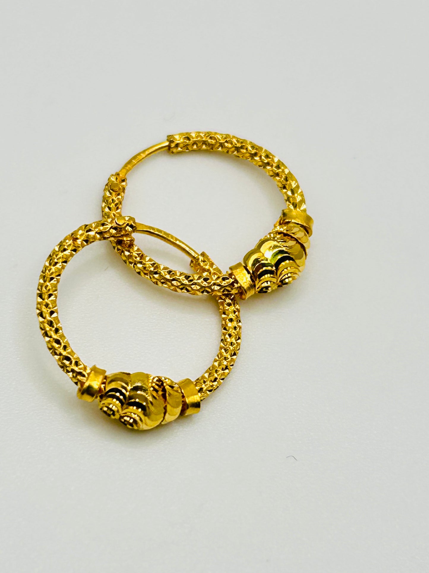 22ct Gold Earrings β 1.8g (Hallmarked)
