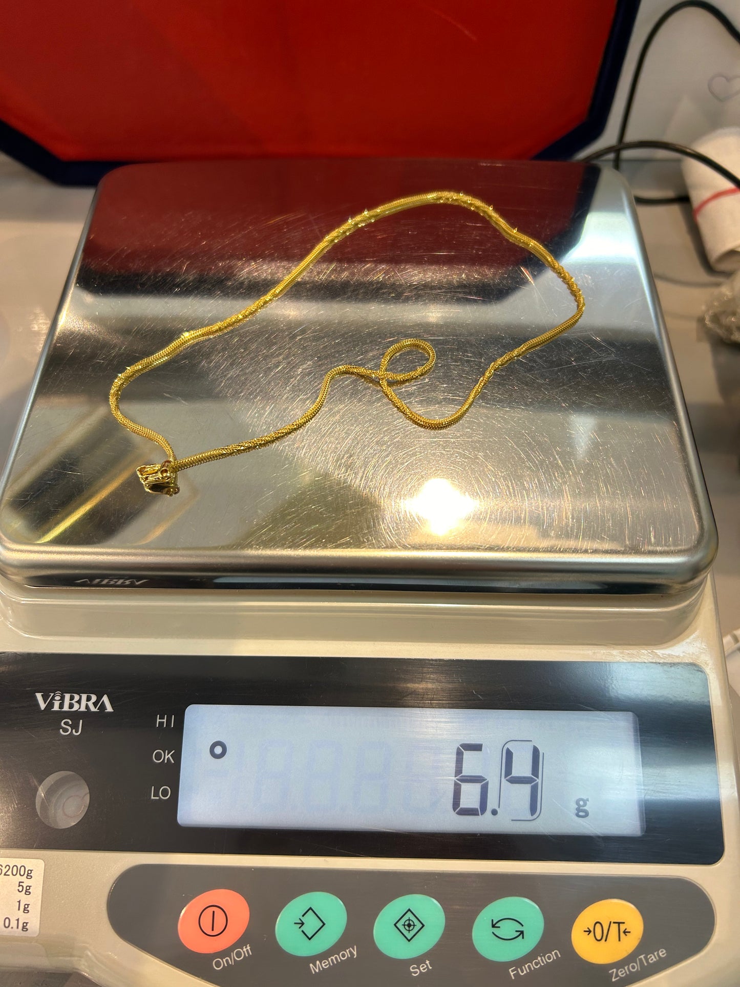 22ct Gold Chain – 6.4g, Hallmarked, 18 inch