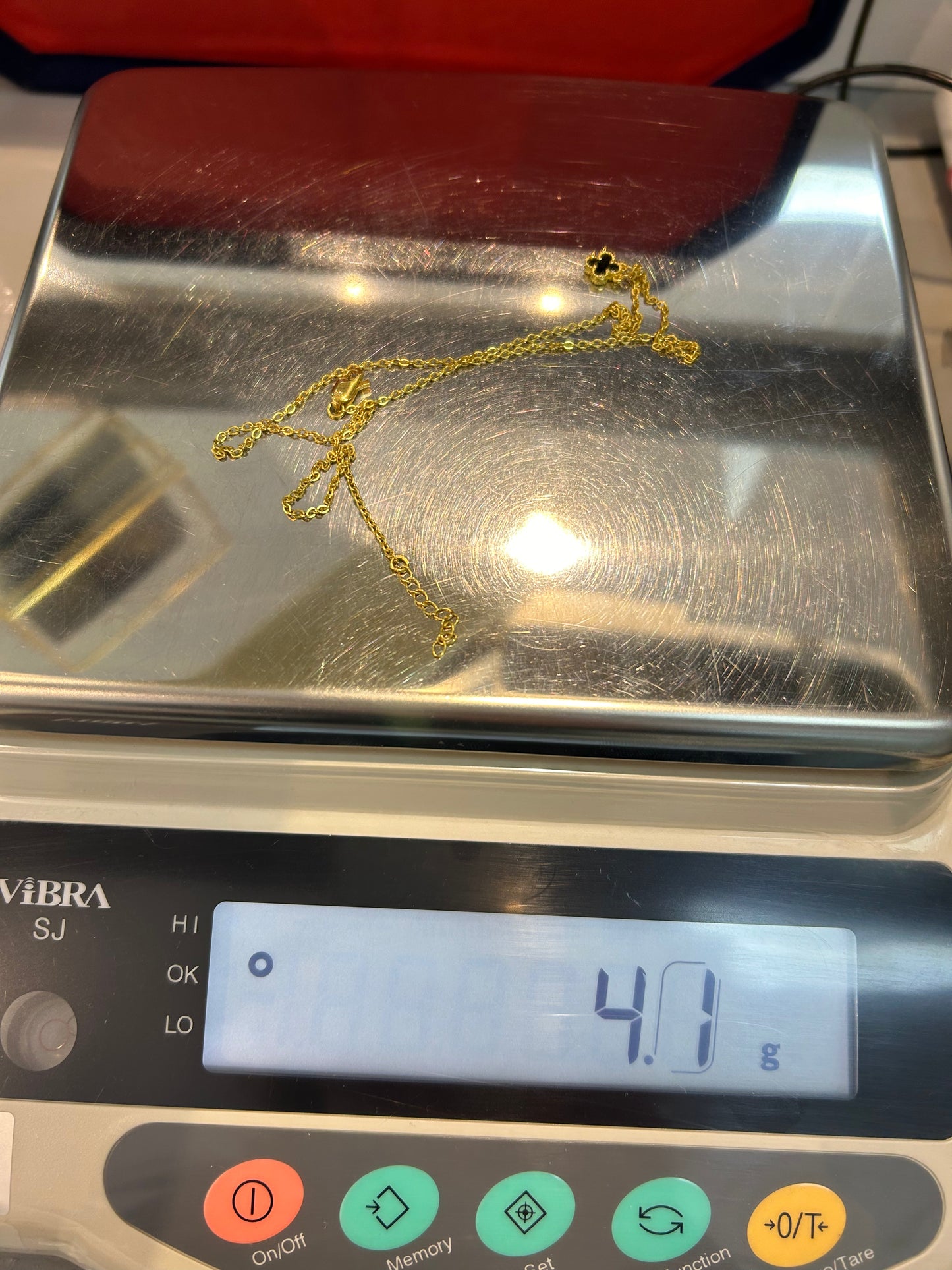 22ct Gold Chain – 4.1g, Hallmarked, 18 inch
