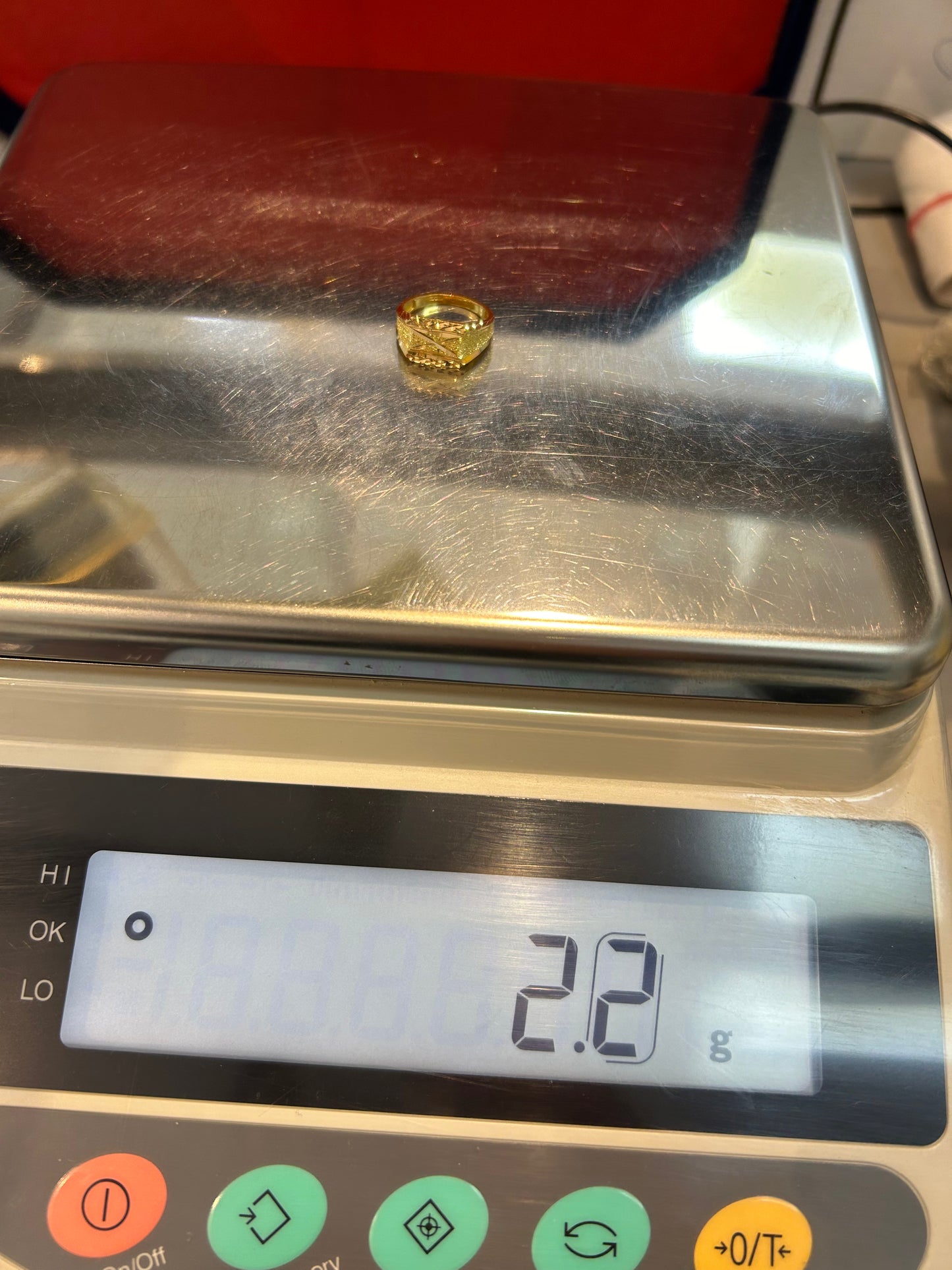 22ct Gold Baby Ring – 2.2g, Hallmarked