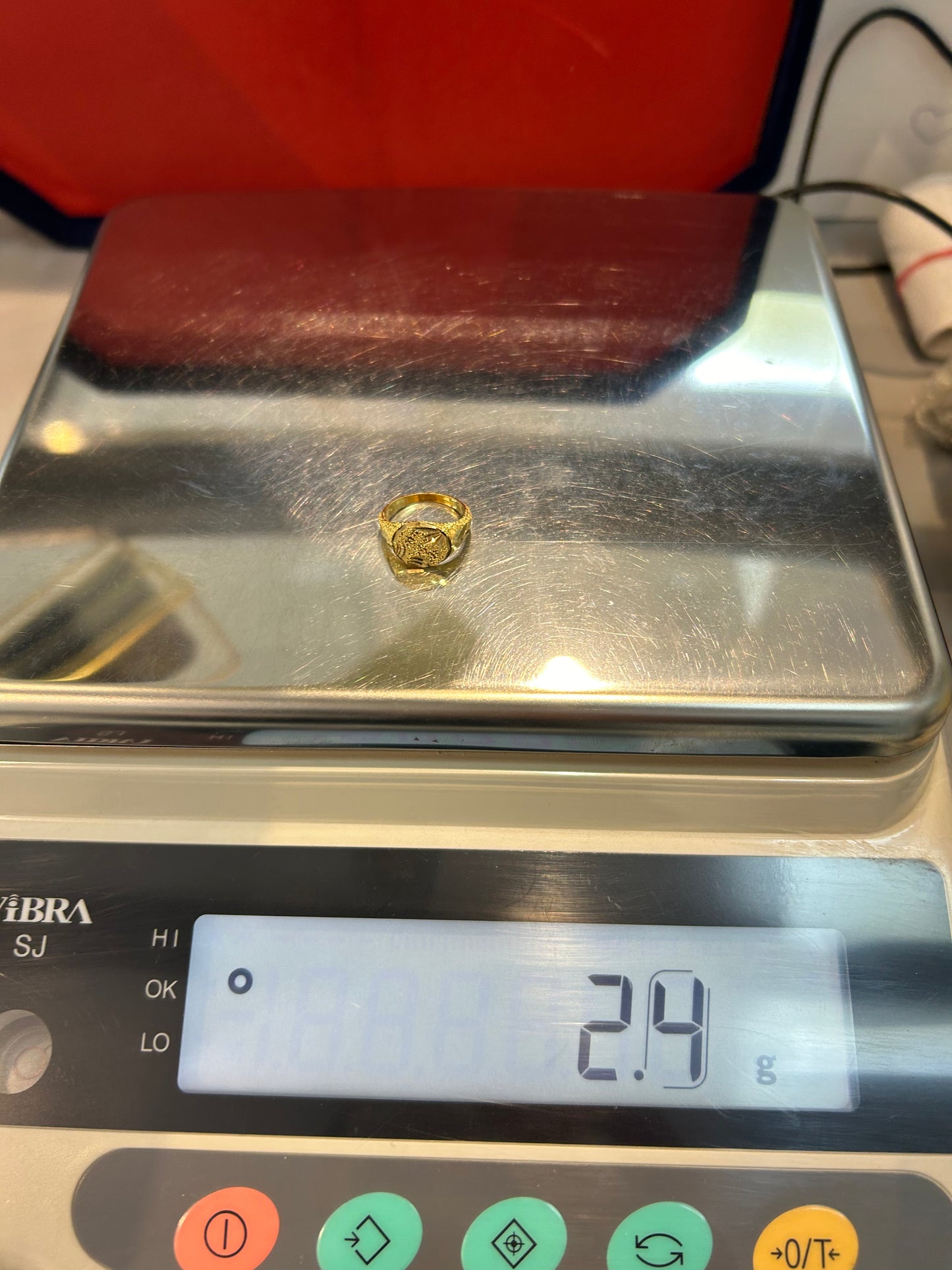 22ct Gold Baby Ring – 2.4g, Hallmarked