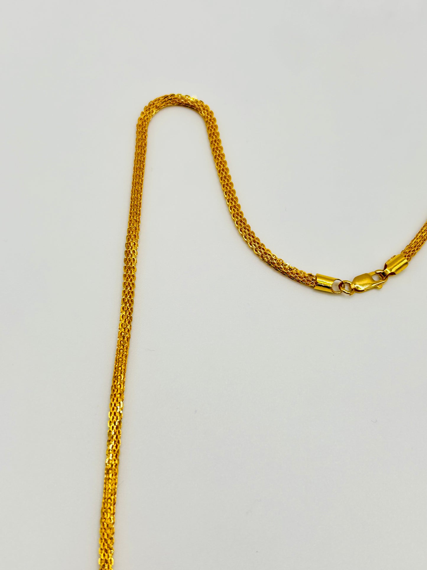 22ct Gold Chain – Solid 10.7g, 20" Hallmarked