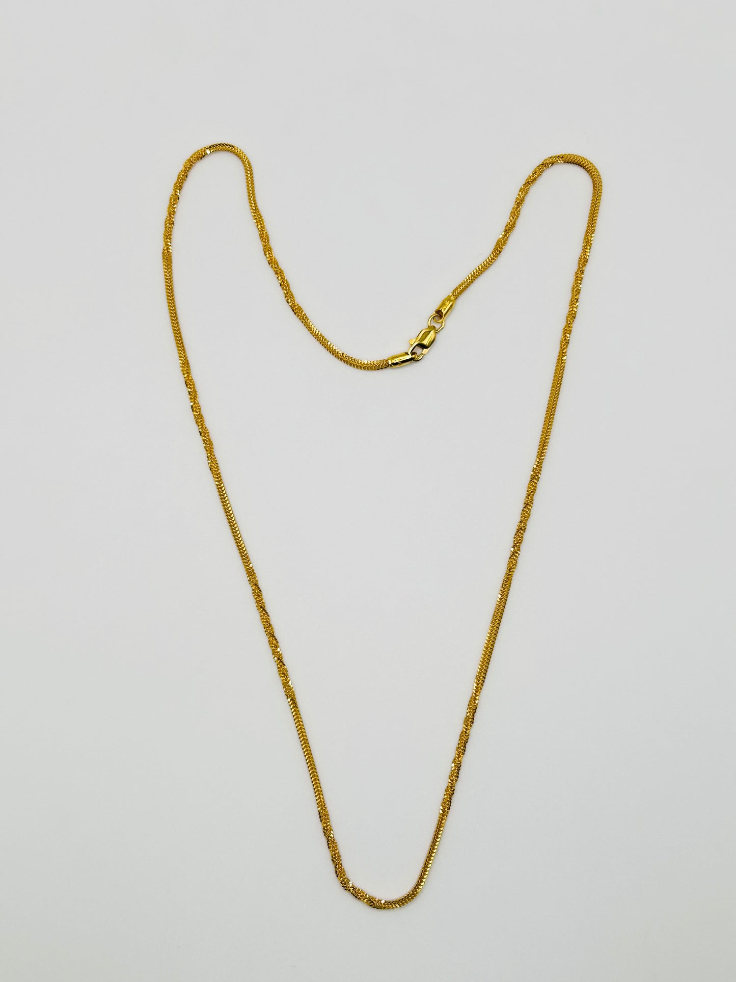 22ct Gold Chain – 6.4g, Hallmarked, 18 inch