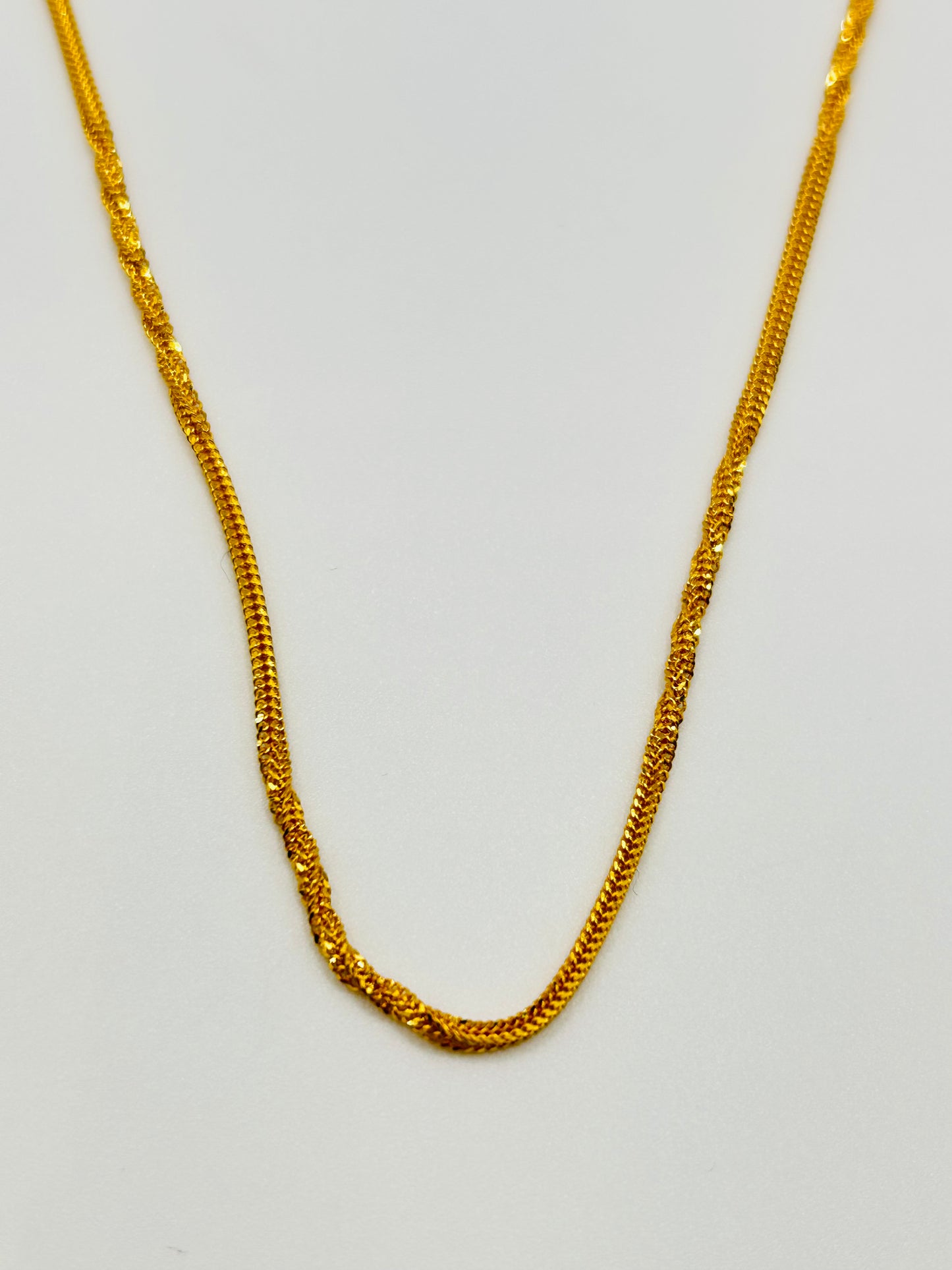 22ct Gold Chain – 6.4g, Hallmarked, 18 inch