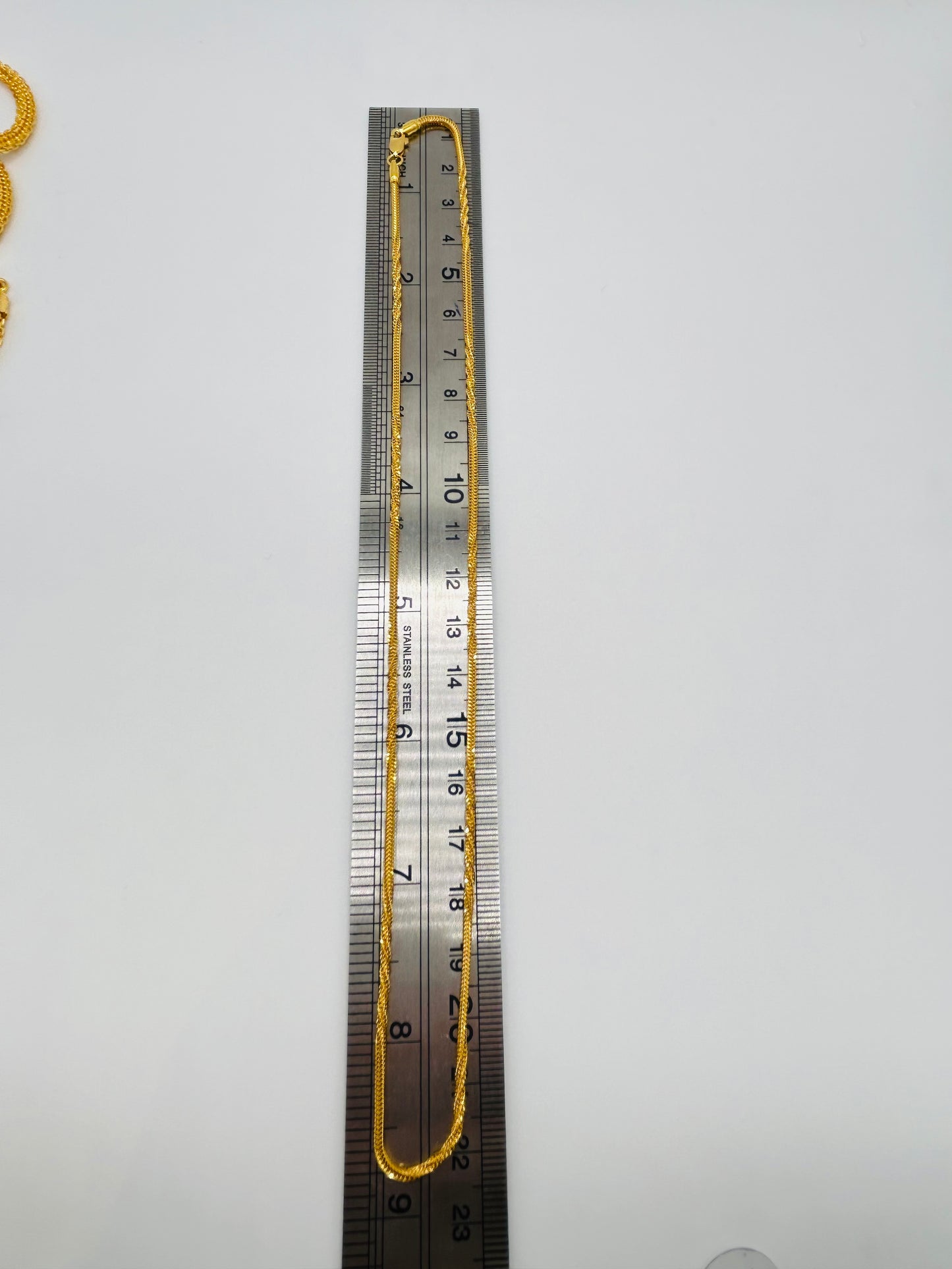 22ct Gold Chain – 6.4g, Hallmarked, 18 inch
