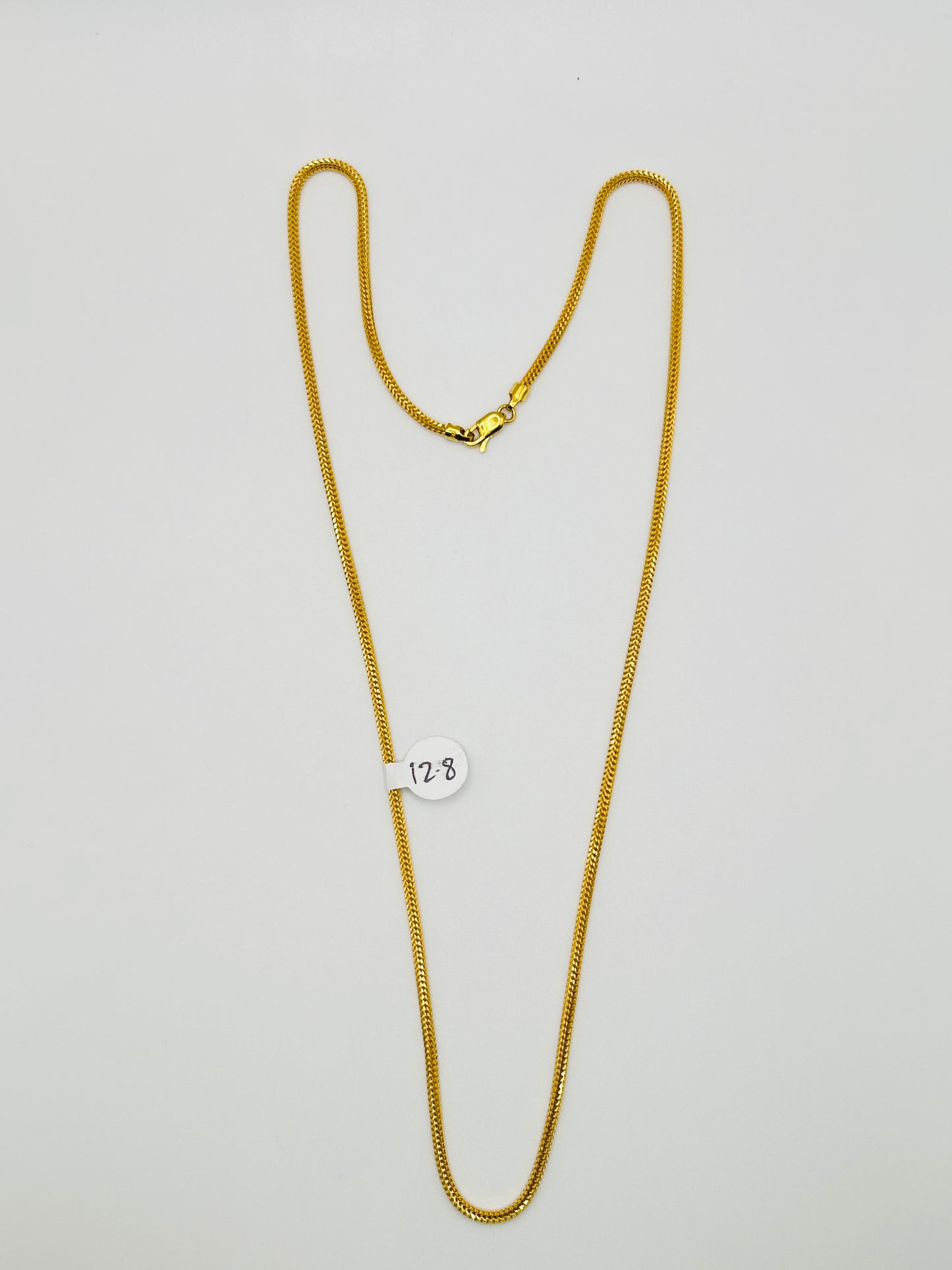 22ct Gold Chain – 12.8g, Hallmarked, 22 inch