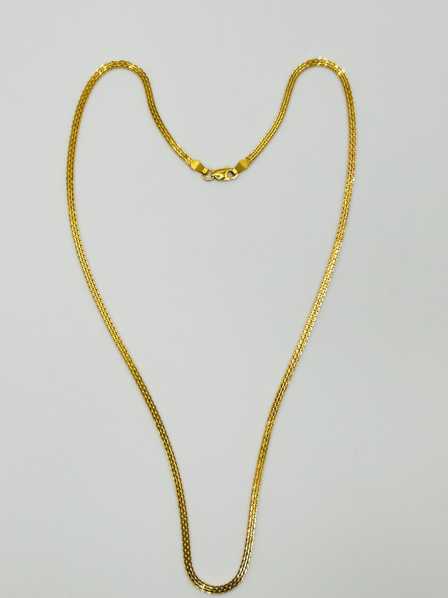 22ct Gold Chain – 9.1g, Hallmarked, 18 inch
