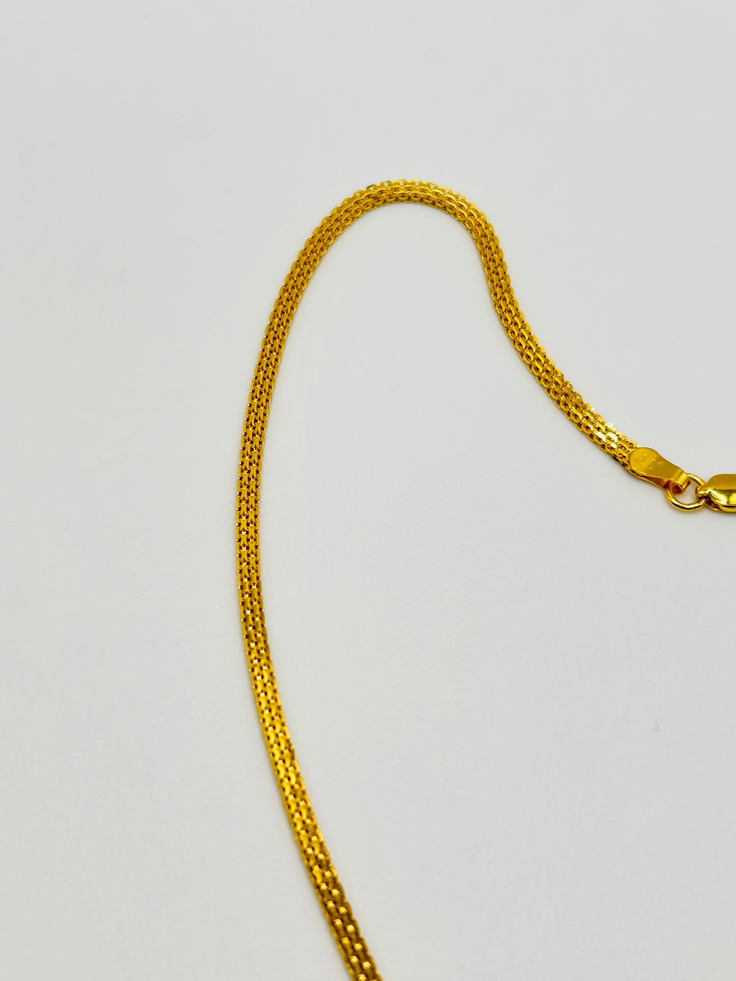 22ct Gold Chain – 9.1g, Hallmarked, 18 inch