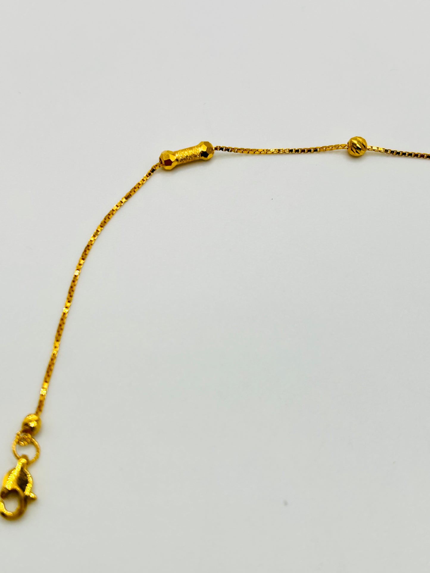 22ct Gold Bracelet – 1.8g, Hallmarked, 7 inch