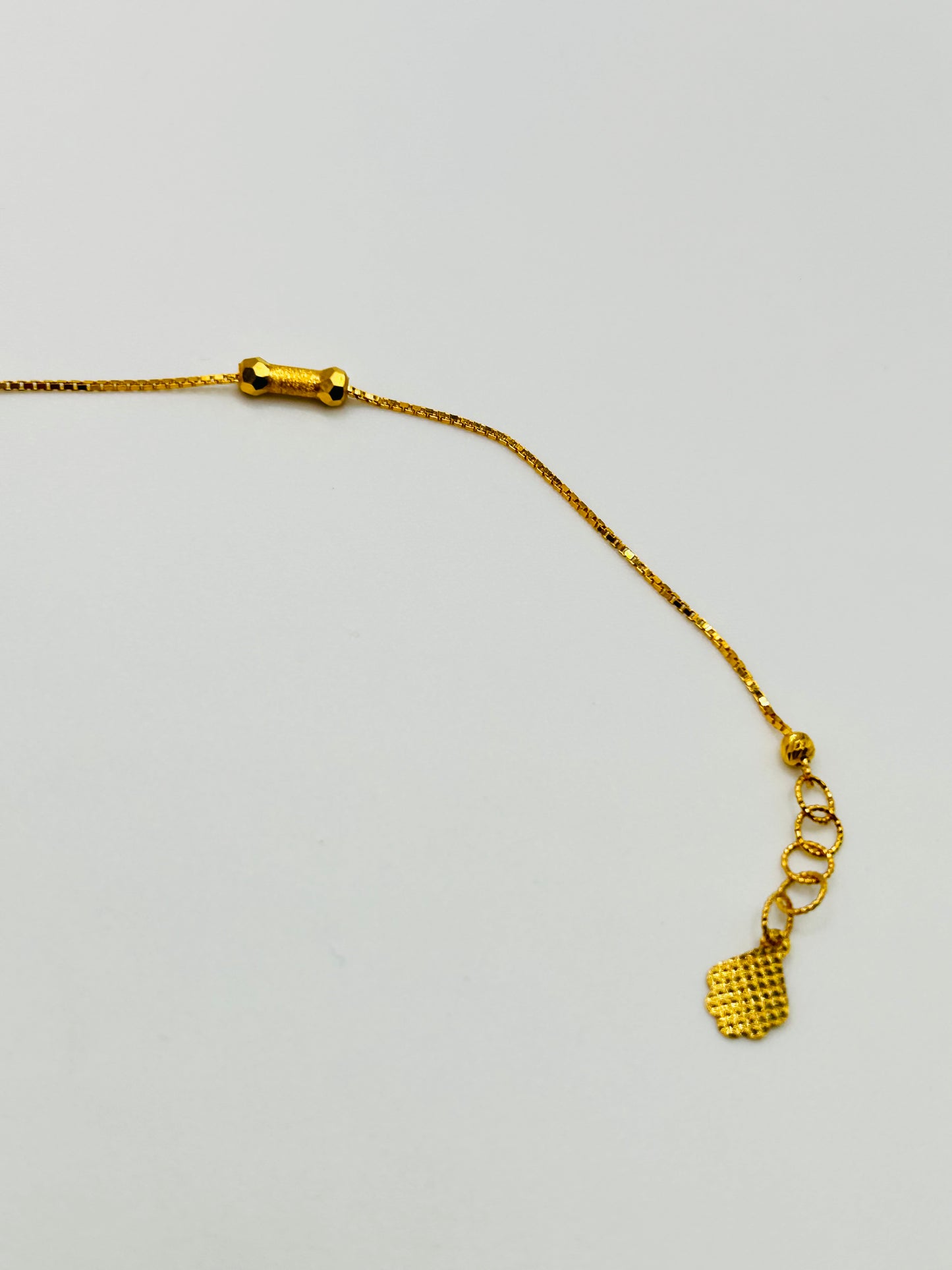 22ct Gold Bracelet – 1.8g, Hallmarked, 7 inch