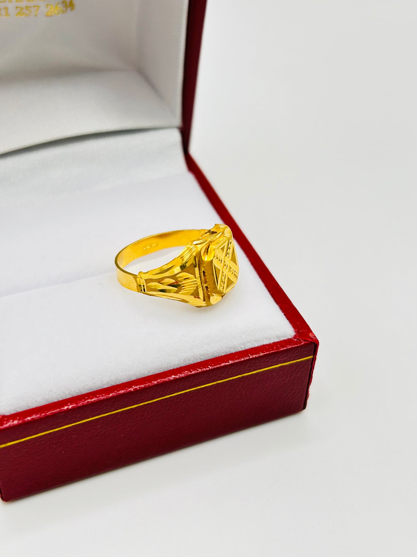 22ct Gold Baby Ring – 1.4g, Hallmarked