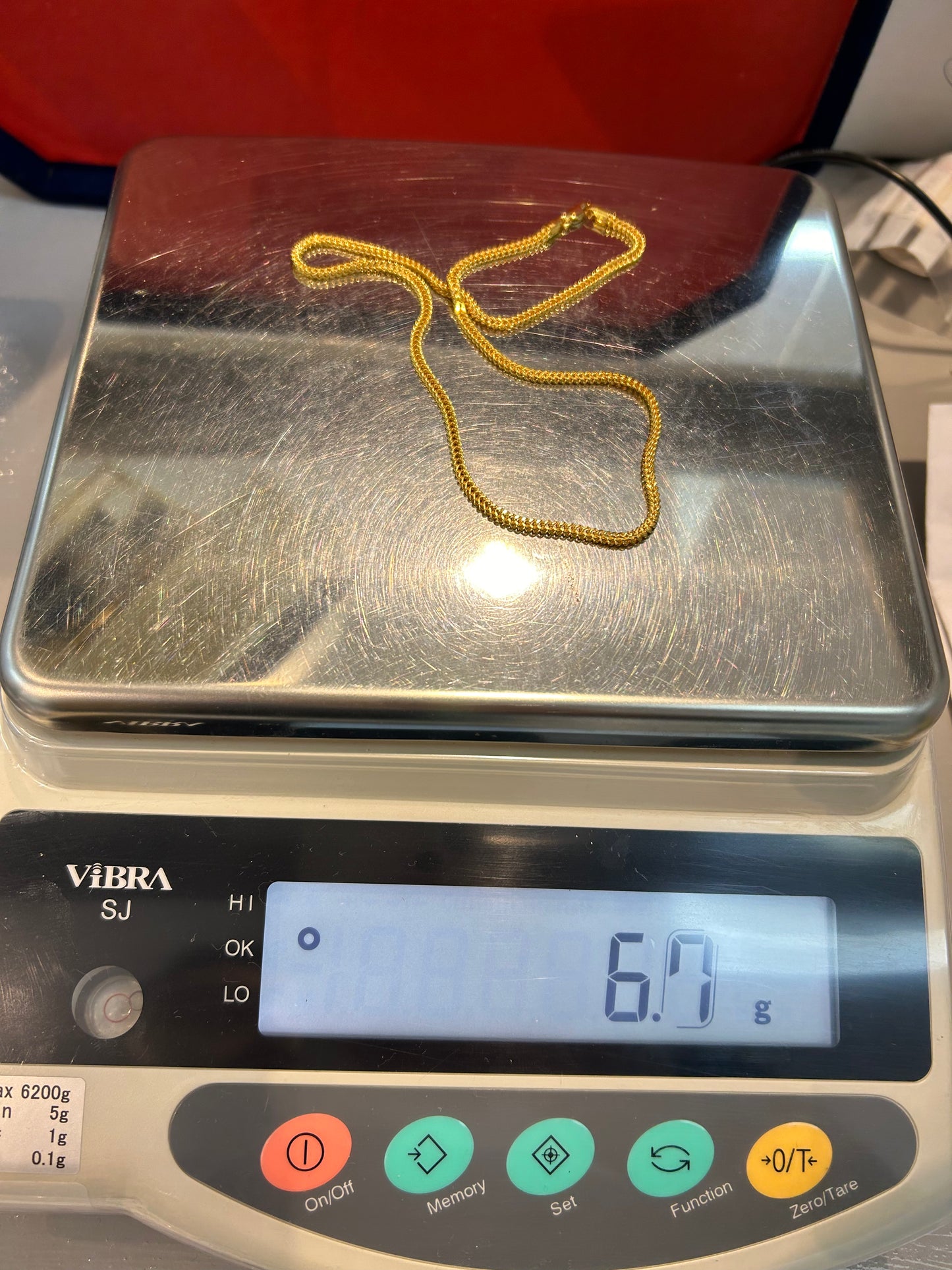 22ct Gold Chain β 16 Inch (6.7g, Hallmarked)