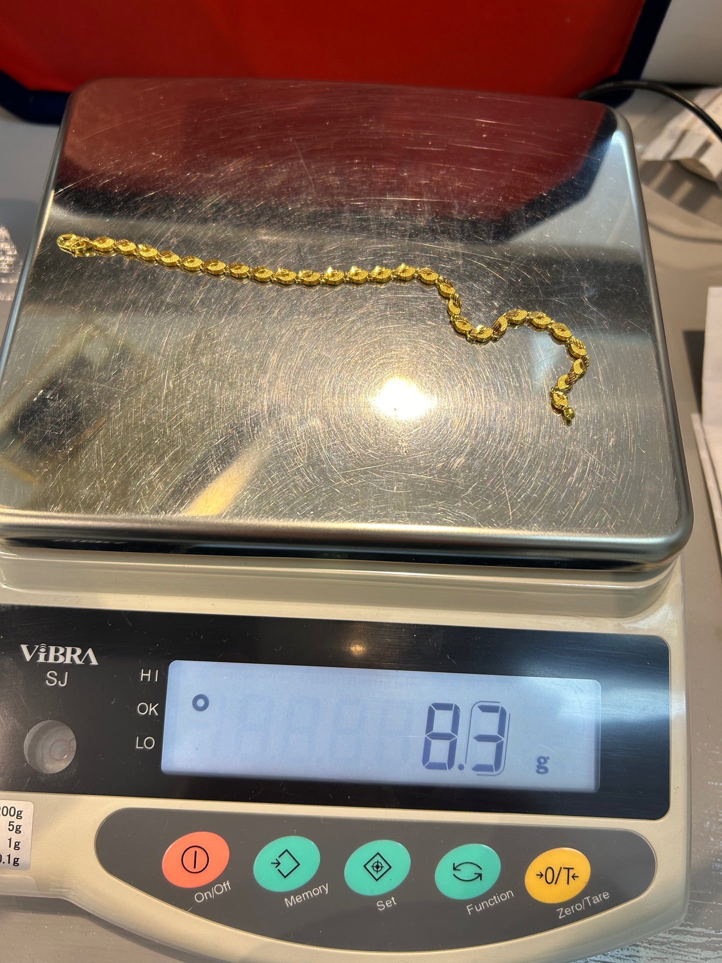 22ct Gold Ladies Bracelet β 8.3g (Hallmarked)