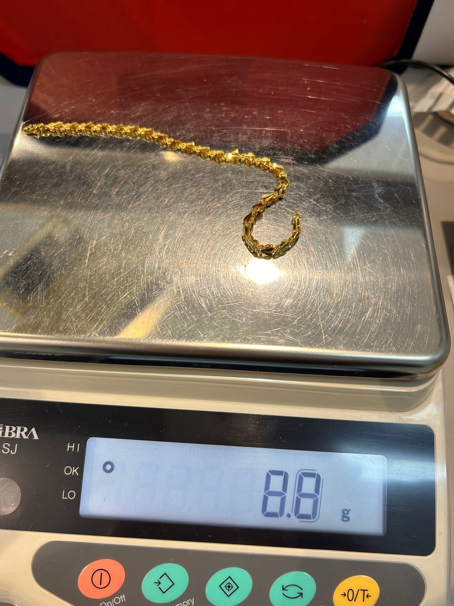 22ct Gold Ladies Bracelet – 8.8g (Hallmarked)