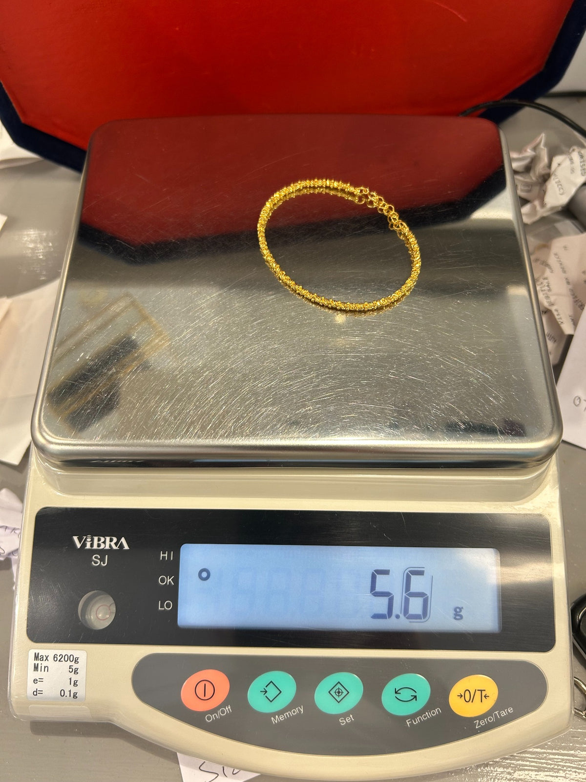 22ct gold bracelet 5.6g