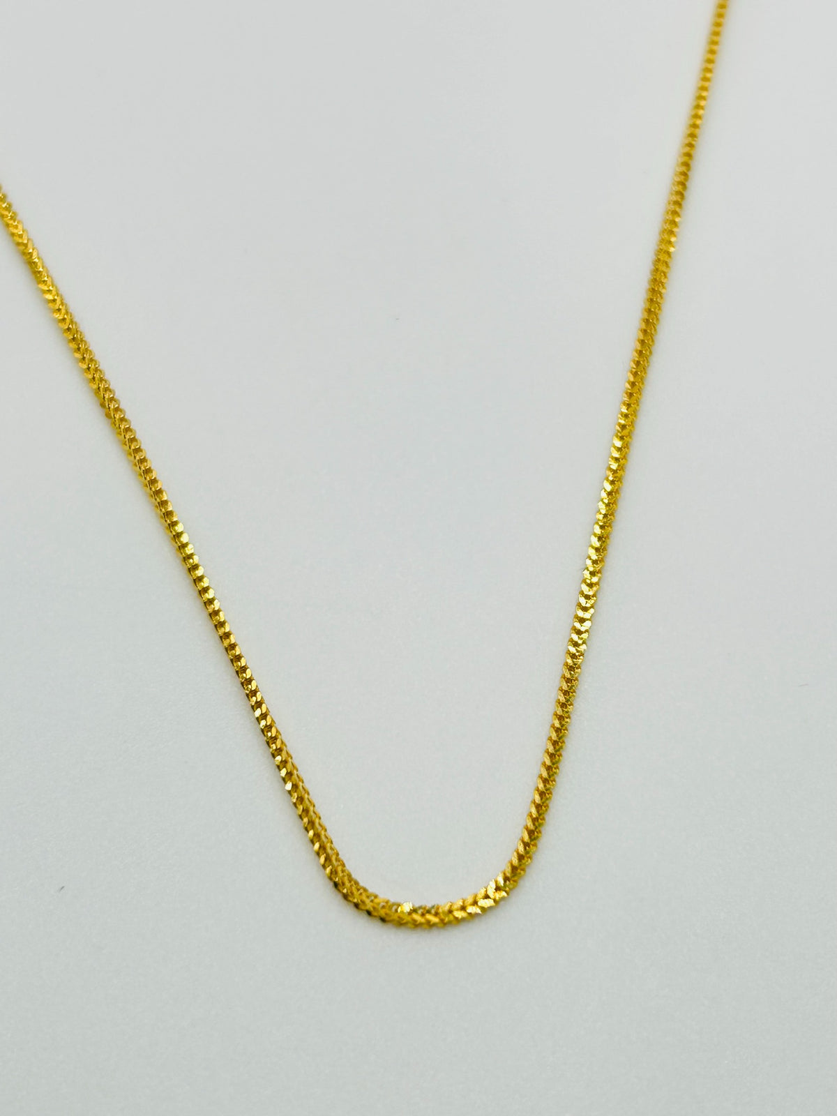 22ct gold rope chain 3.3g 20 inch