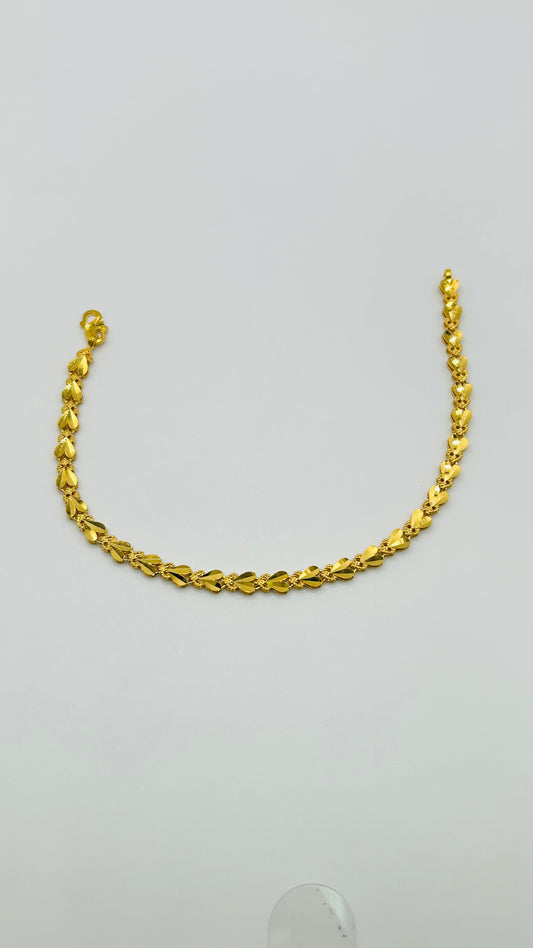 22ct Gold Ladies Bracelet – 8.8g (Hallmarked)