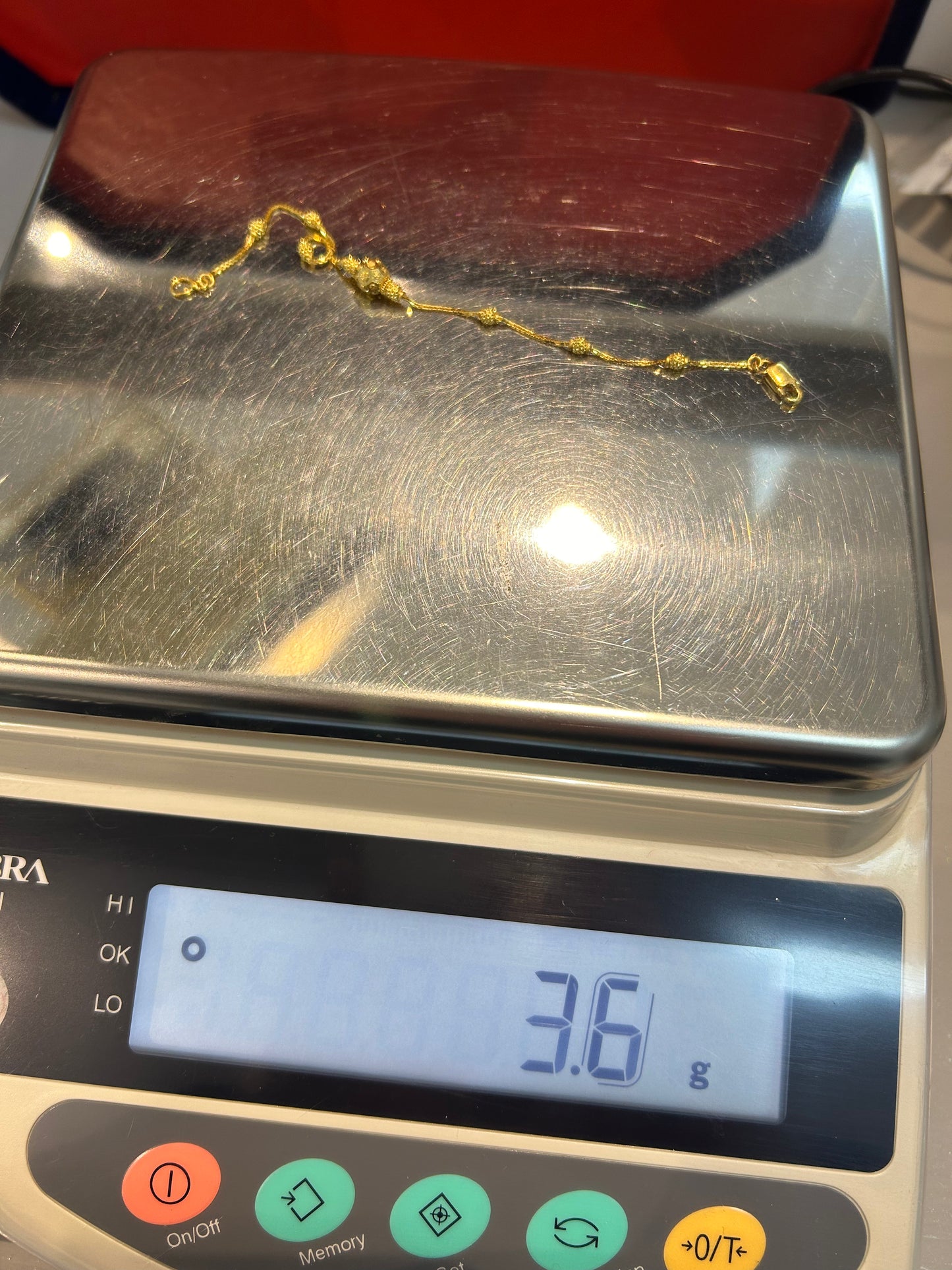 22ct Gold Ladies Bracelet – 3.6g (Hallmarked)