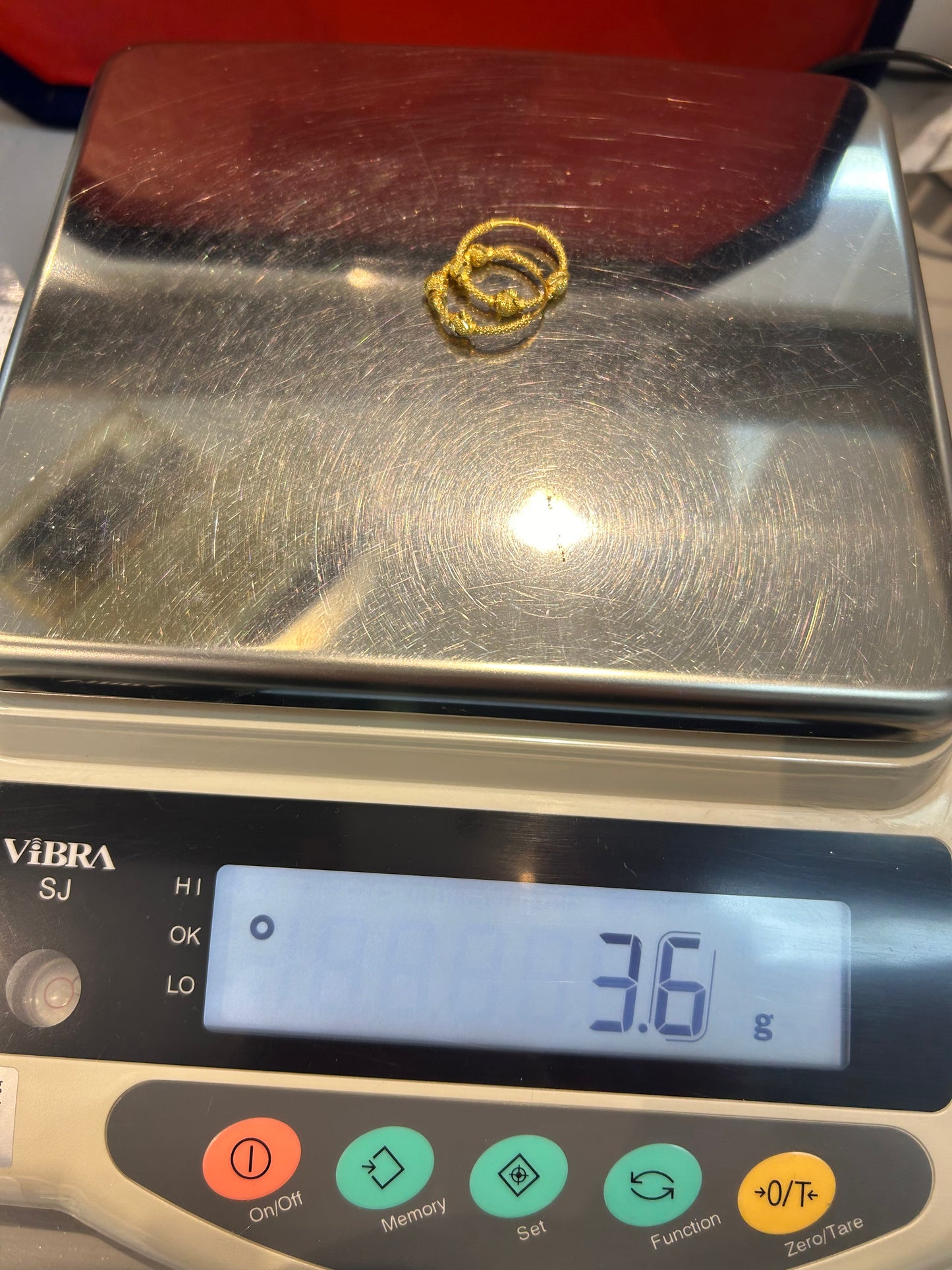 22ct Gold Earrings – 3.6g (Hallmarked)