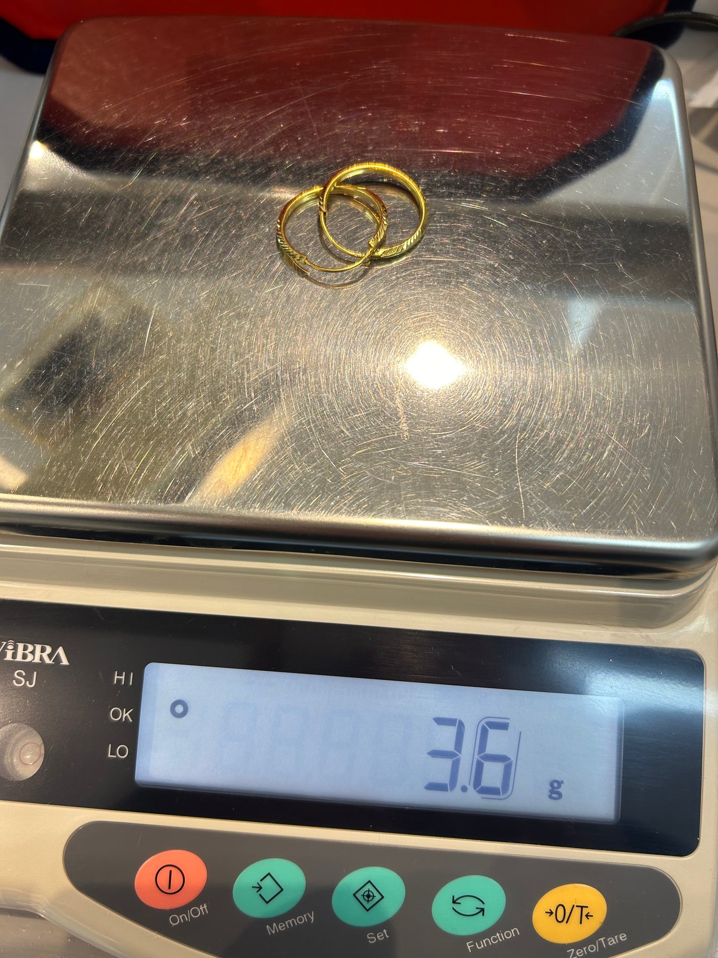 22ct Gold Earrings – 3.6g (Hallmarked)