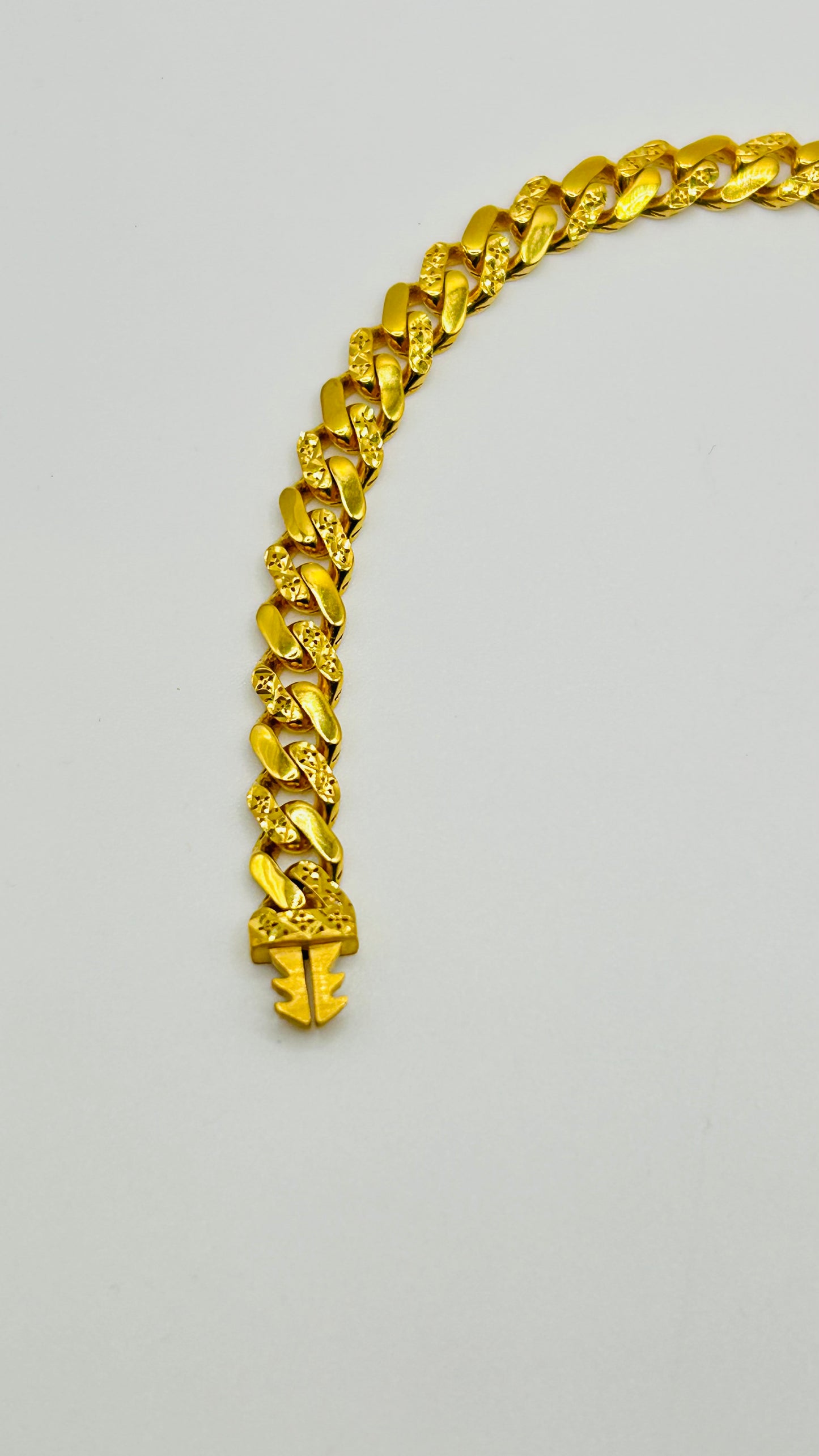 22ct Gold Men’s Bracelet – 10.2g (Hallmarked)