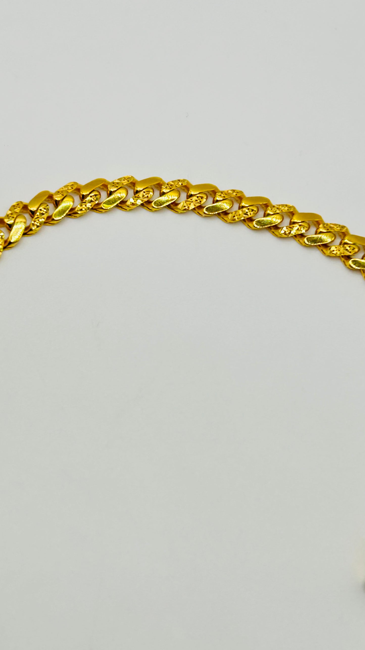 22ct Gold Men’s Bracelet – 10.2g (Hallmarked)