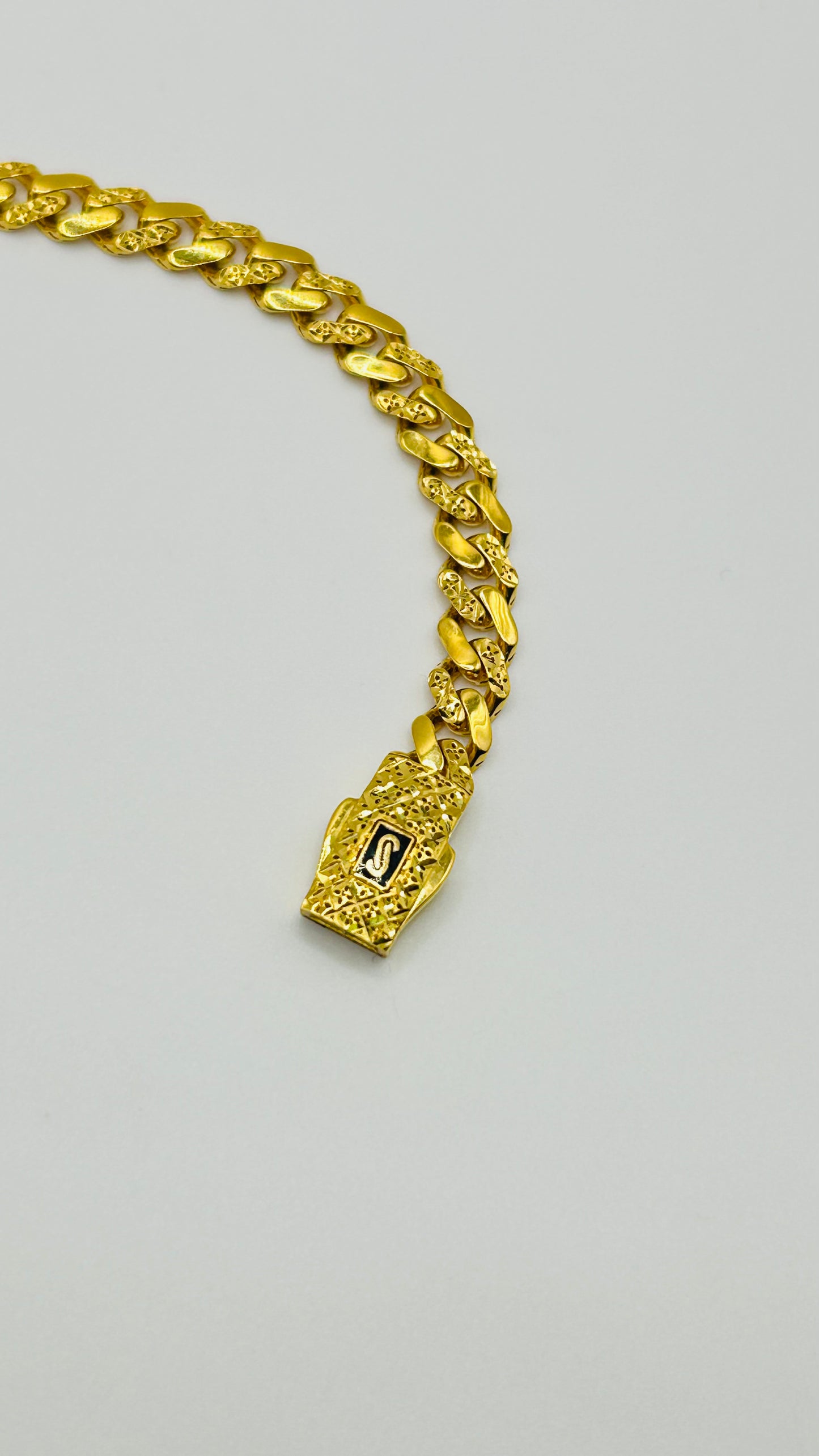 22ct Gold Men’s Bracelet – 10.2g (Hallmarked)