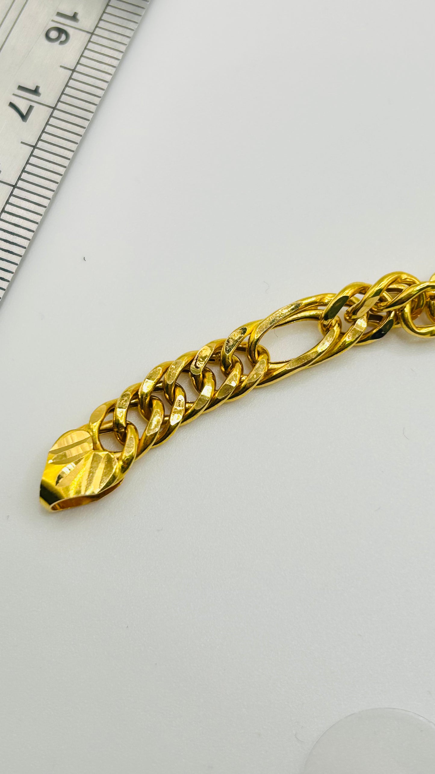 22ct Gold Men’s Bracelet – 10.4g (Hallmarked)