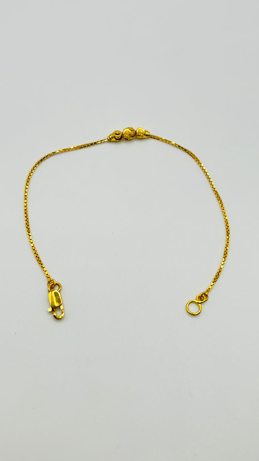22ct Gold Ladies Bracelet – 2.8g (Hallmarked)