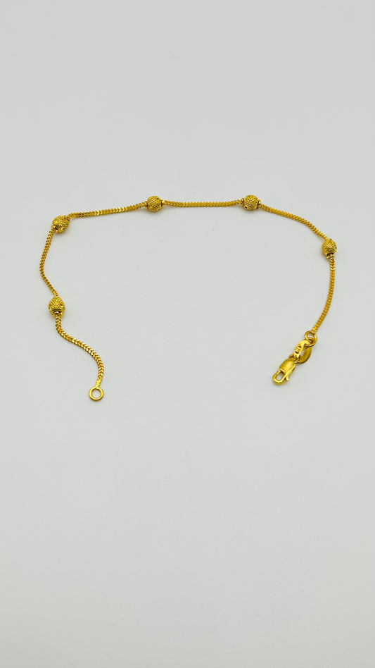 22ct Gold Ladies Bracelet – 3.8g (Hallmarked)