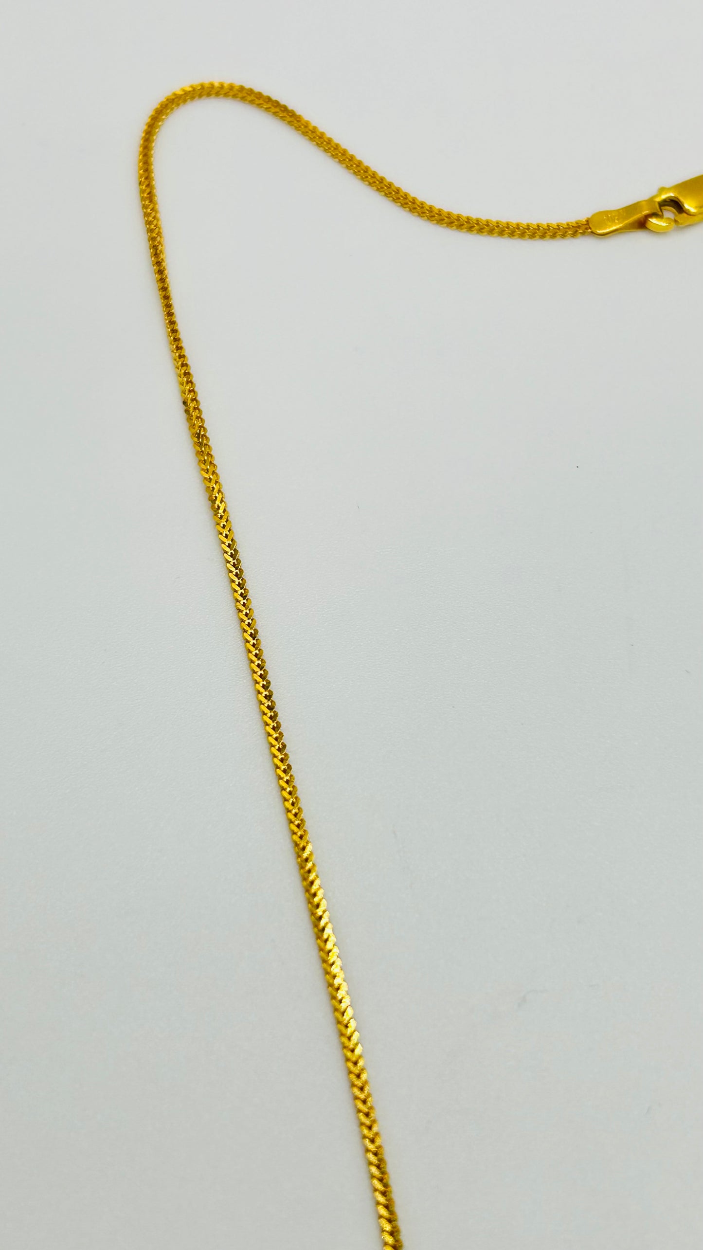 22ct Gold Chain – 16 Inch (3.8g, Hallmarked)
