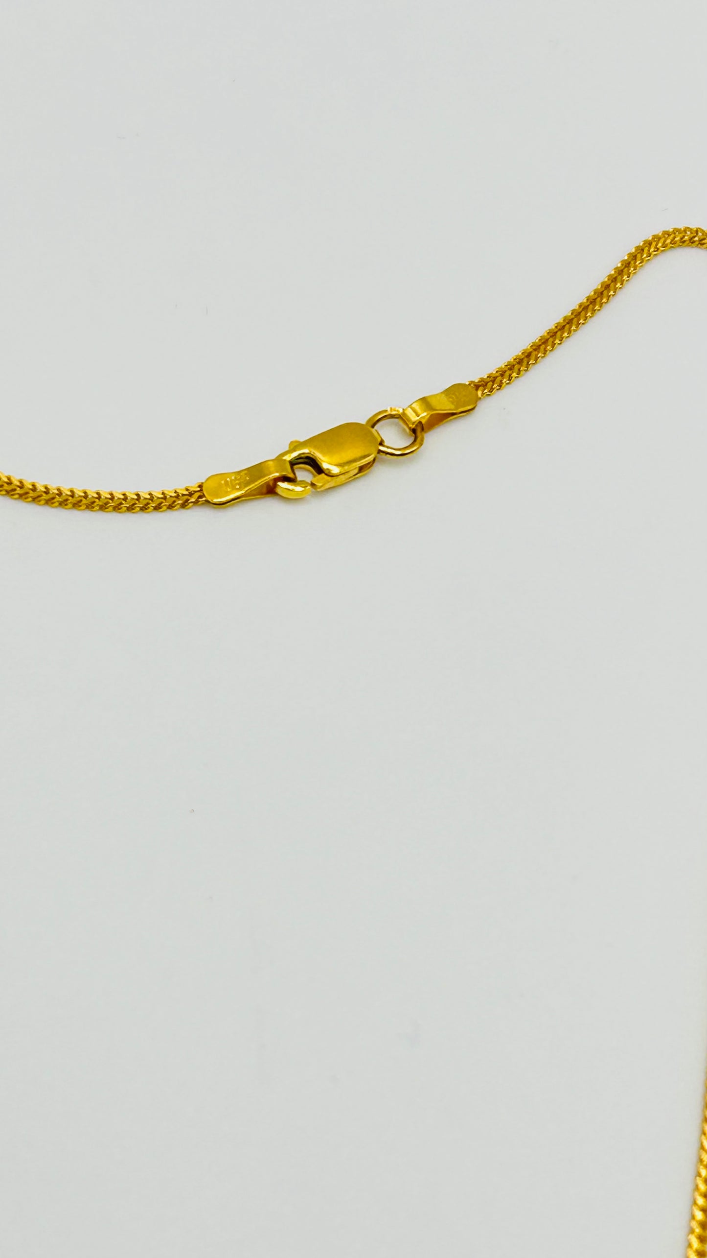 22ct Gold Chain – 16 Inch (3.8g, Hallmarked)