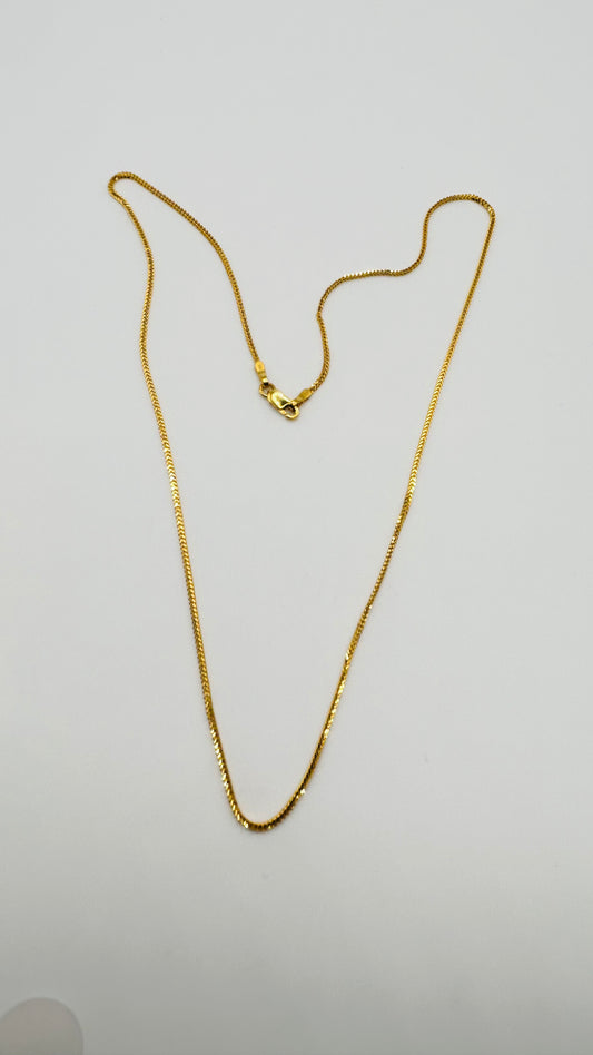 22ct Gold Chain – 20 Inch (4.1g, Hallmarked)