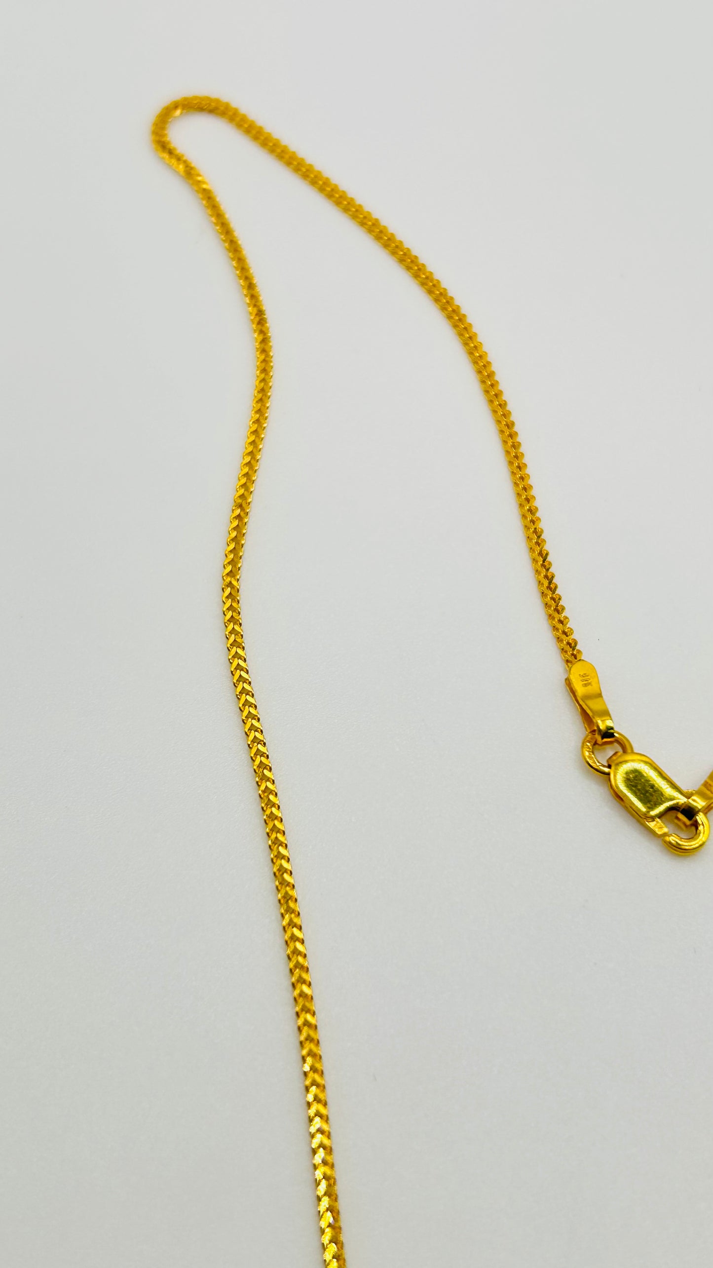22ct Gold Chain – 18 Inch (4.1g, Hallmarked)