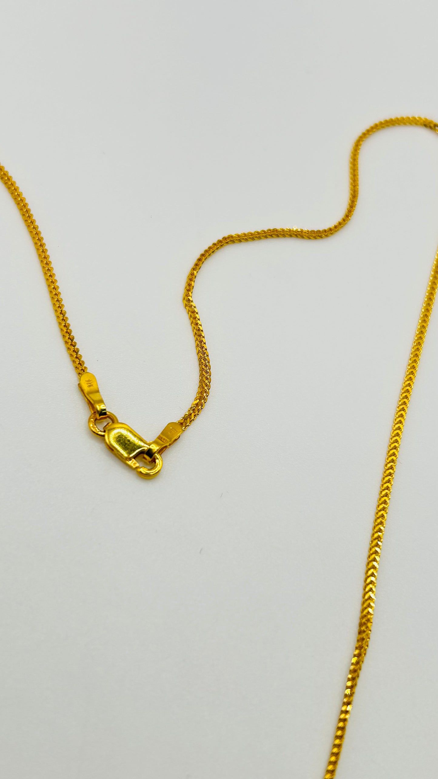22ct Gold Chain – 18 Inch (4.1g, Hallmarked)