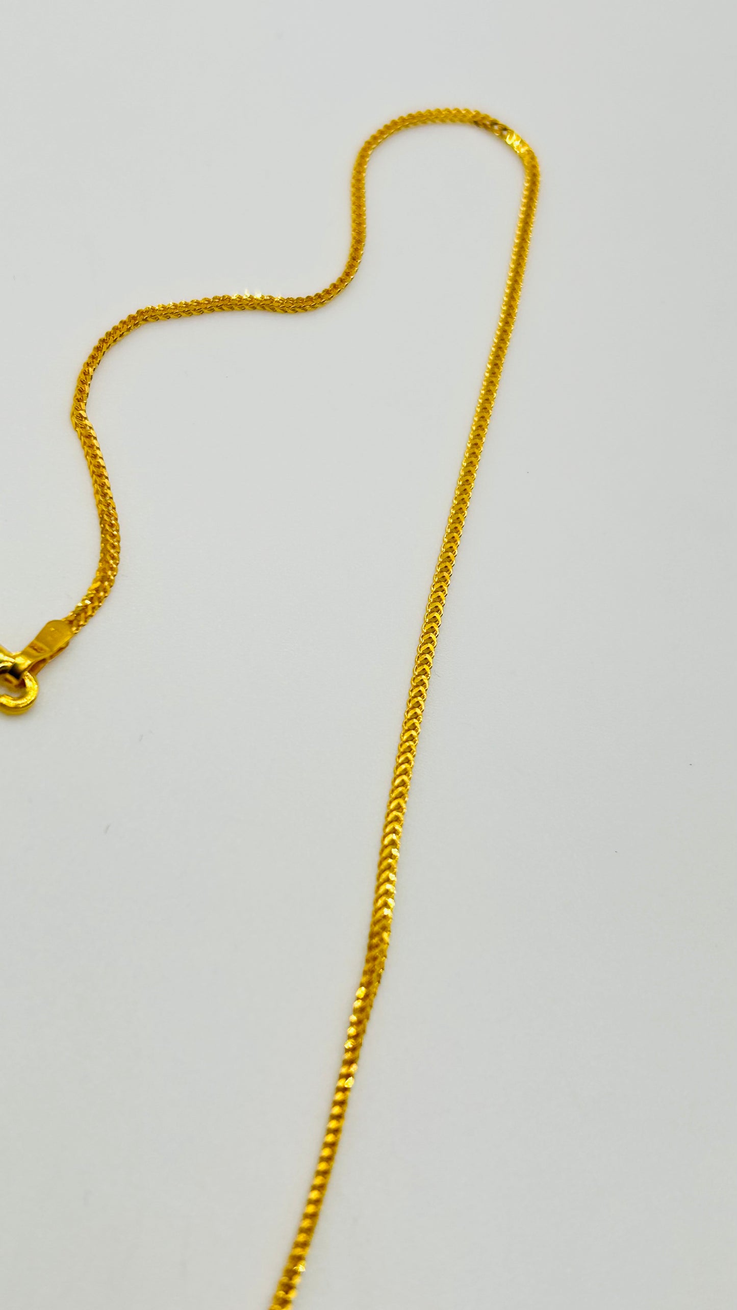 22ct Gold Chain – 18 Inch (4.1g, Hallmarked)
