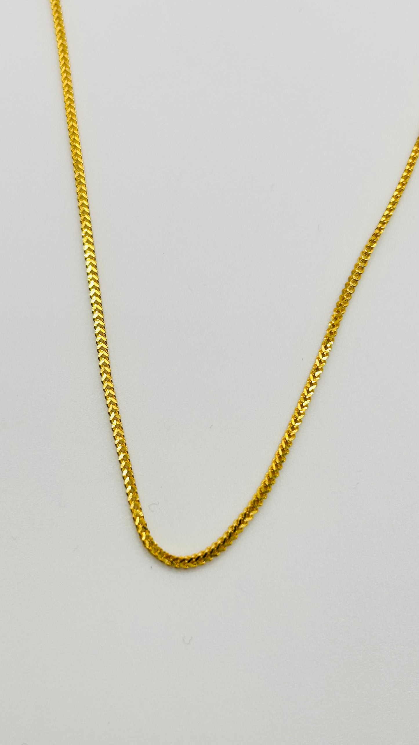 22ct Gold Chain – 18 Inch (4.1g, Hallmarked)