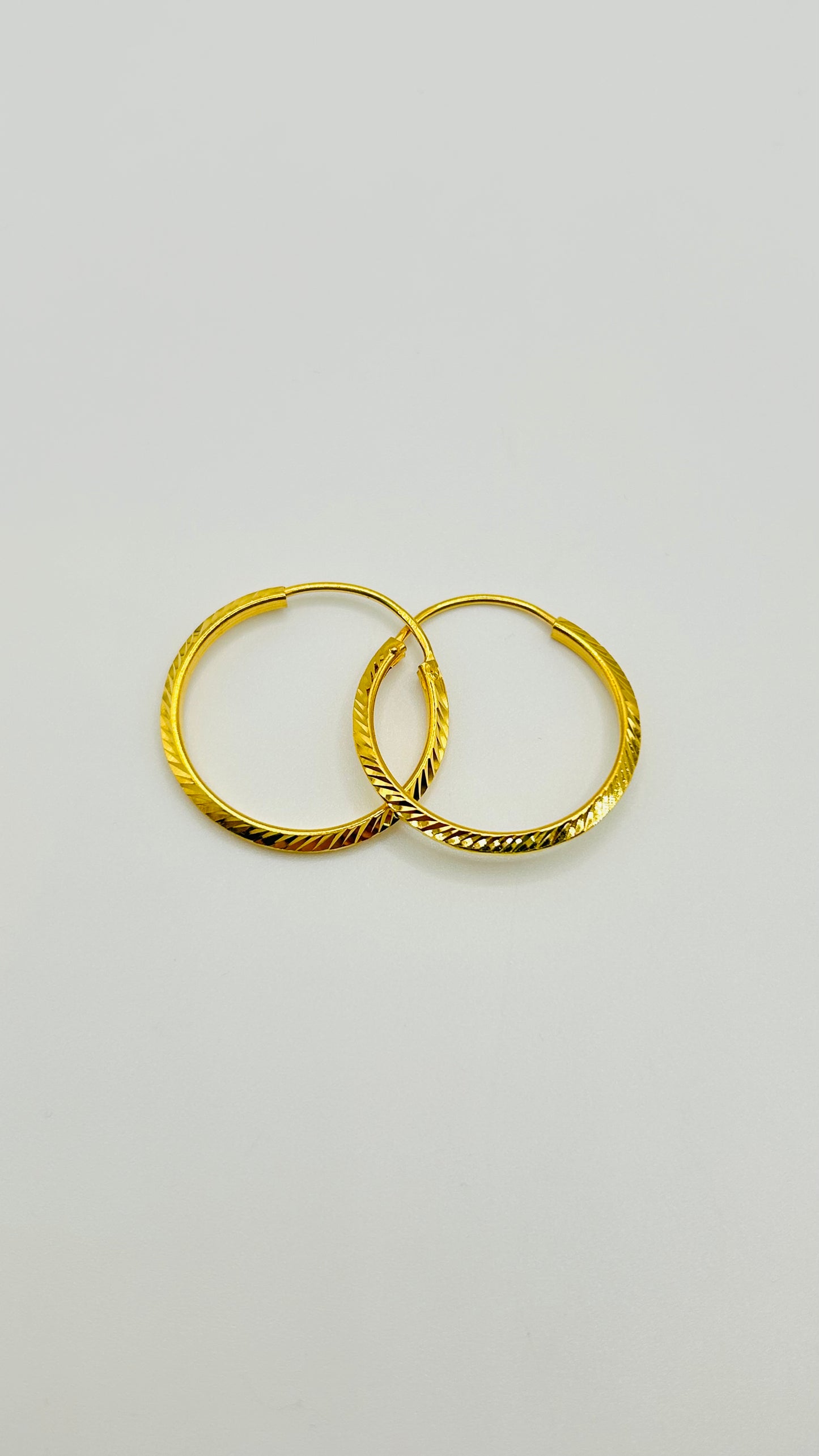 22ct Gold Earrings – 3.6g (Hallmarked)