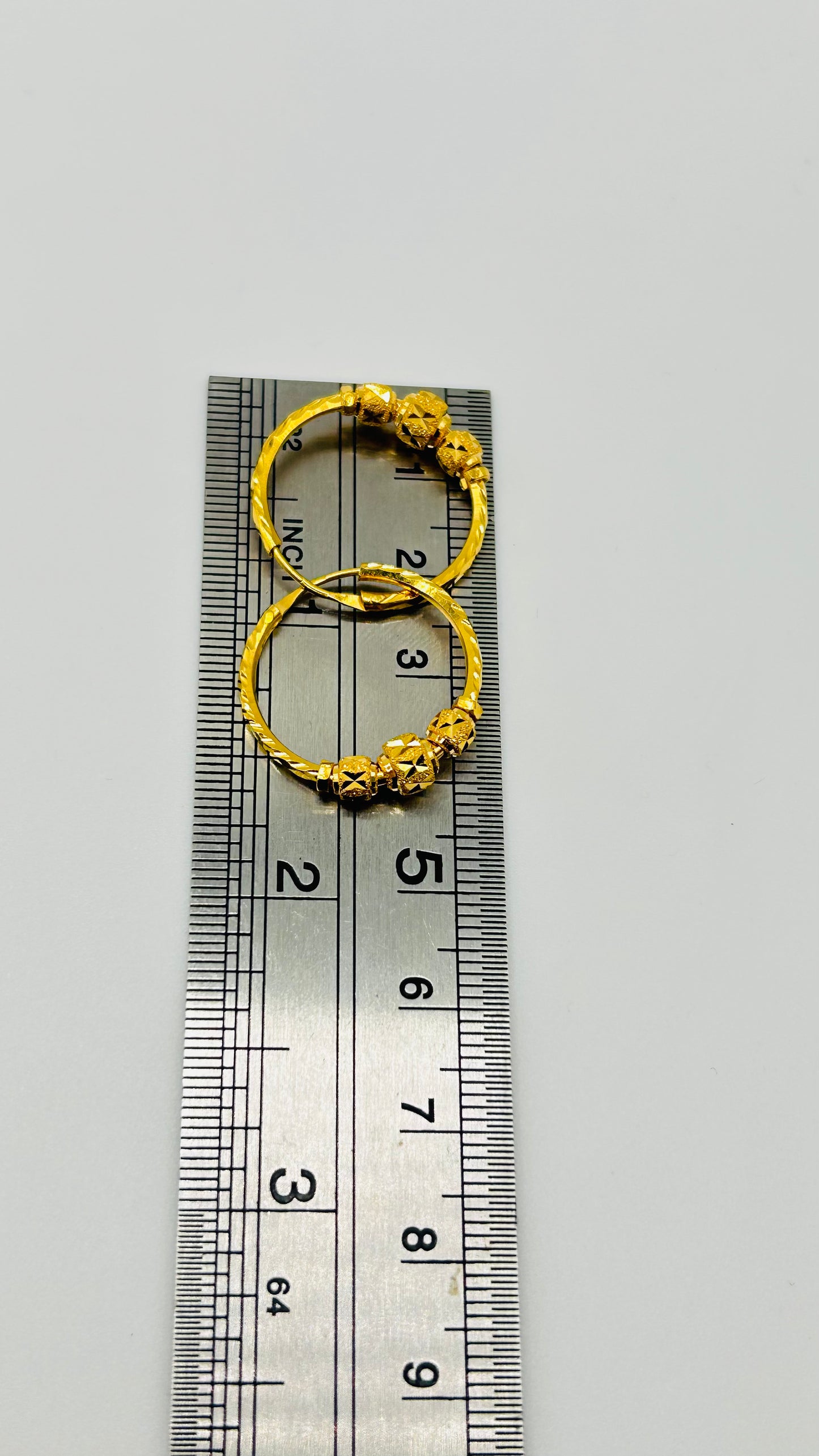 22ct Gold Earrings – 3.3g (Hallmarked)