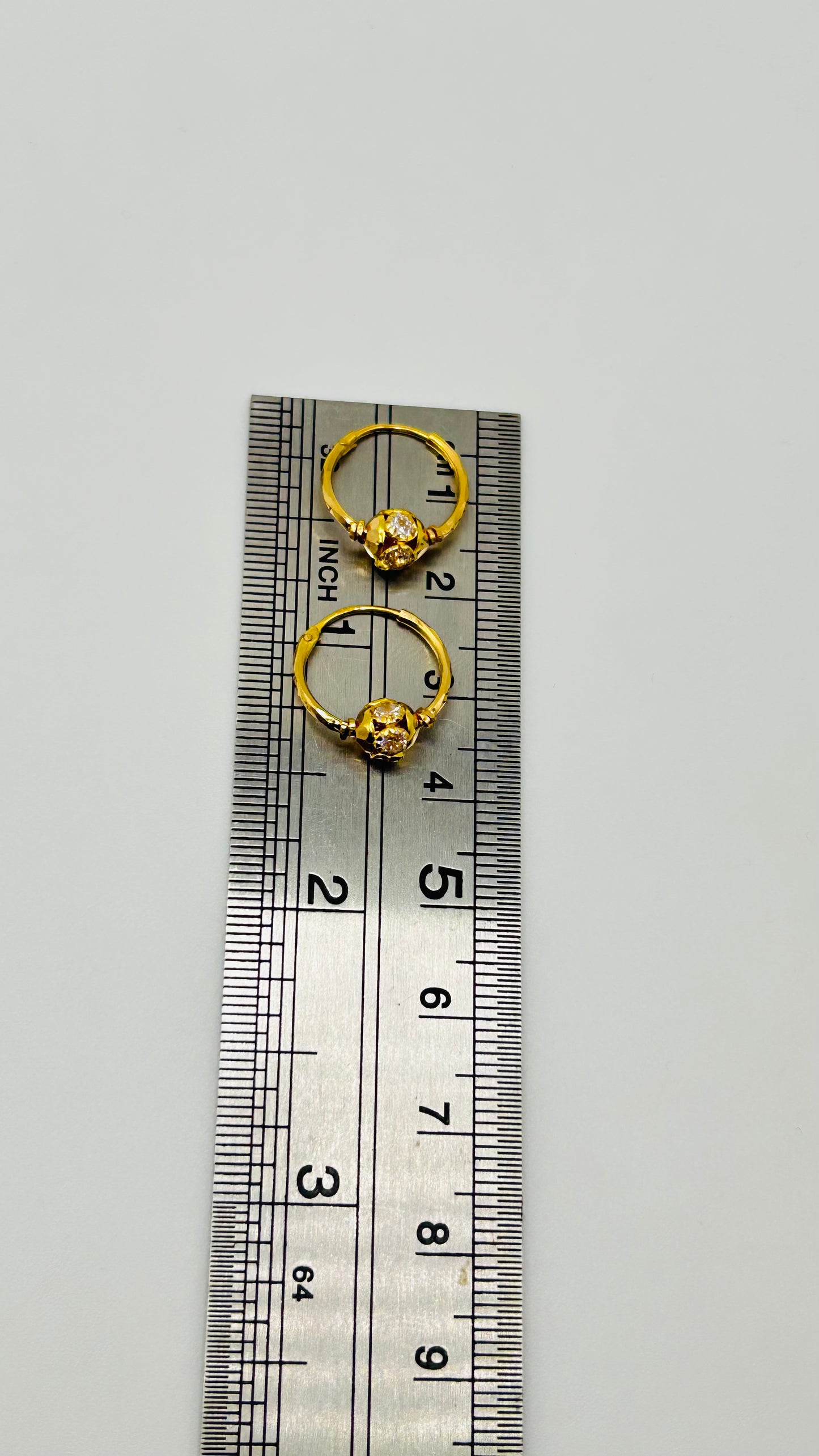 22ct Gold Earrings – 1.4g (Hallmarked)