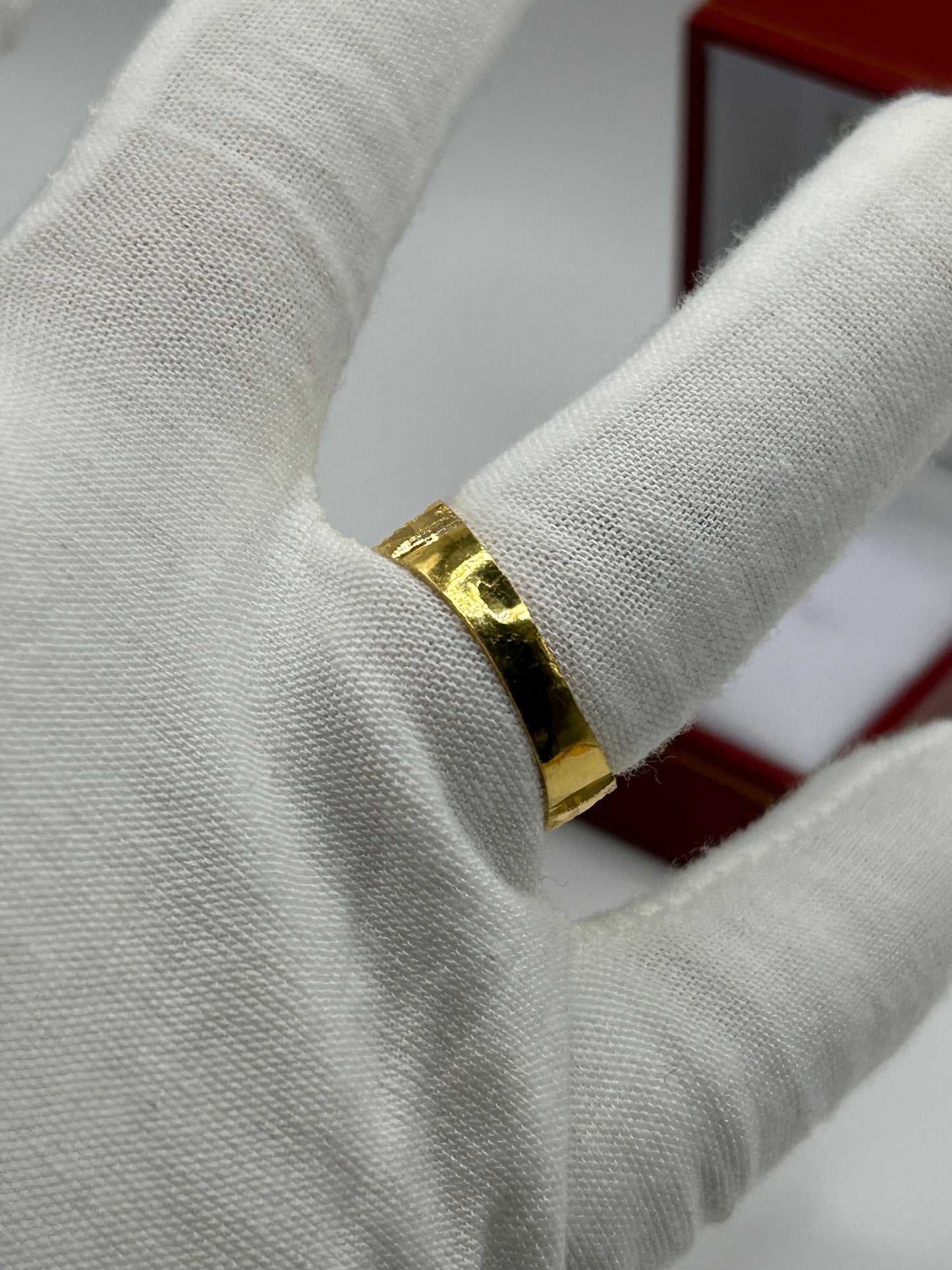 22ct Gold Ring Size U Hallmarked 6.7 grams