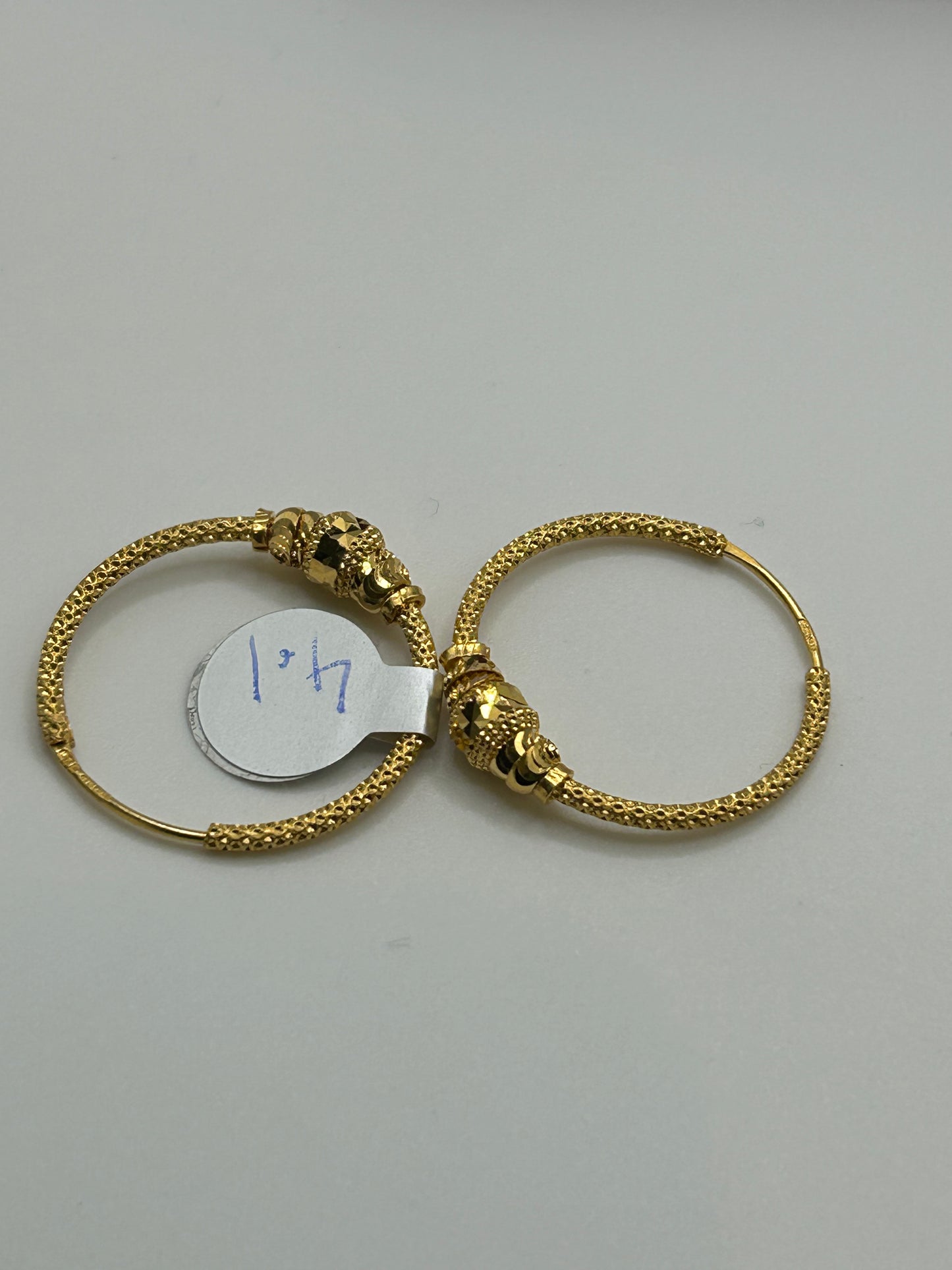 22ct Gold Earrings 4.1 grams Hallmarked