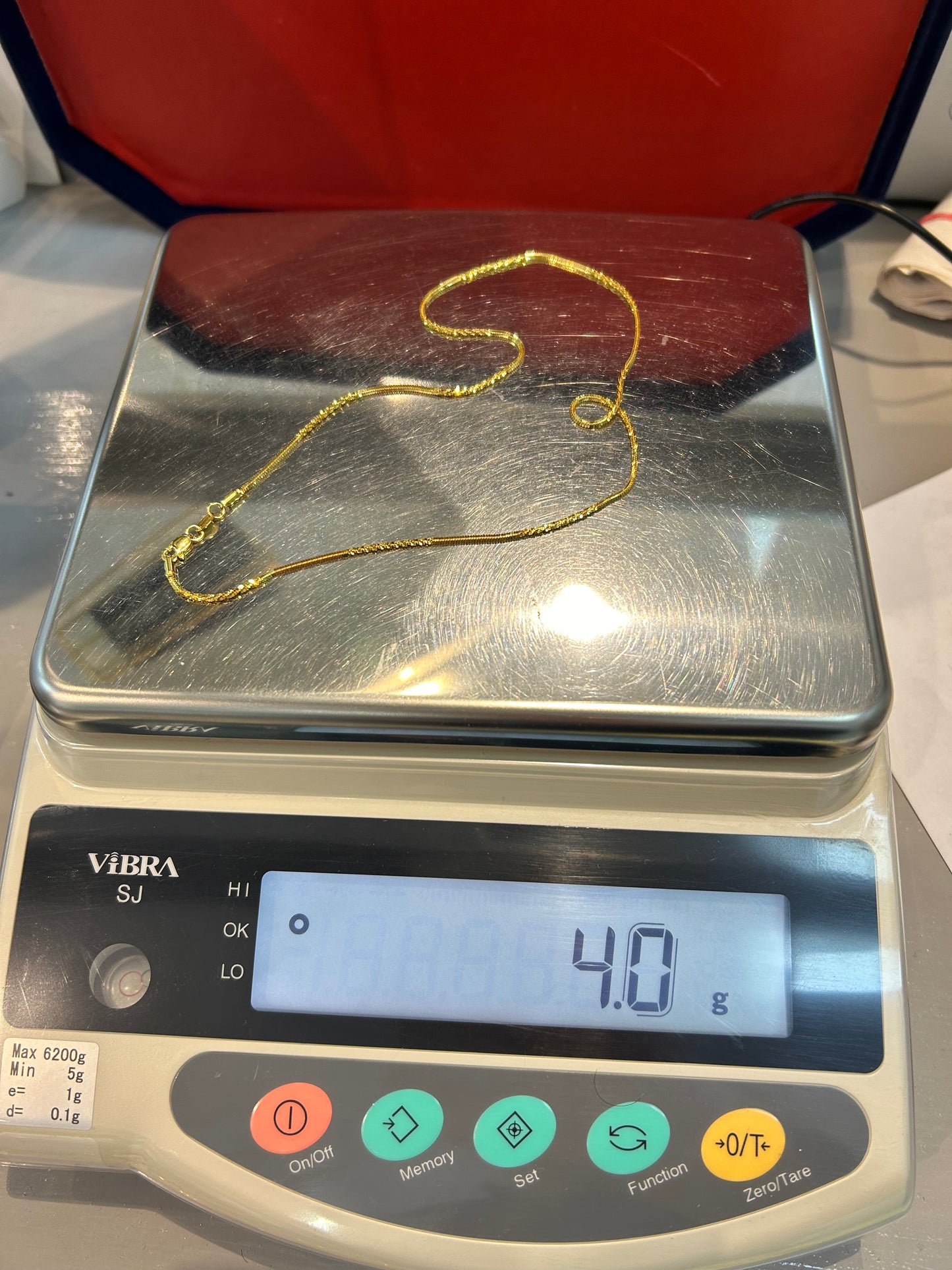 22ct Gold Chain – 4g – 16 Inch (Hallmarked)