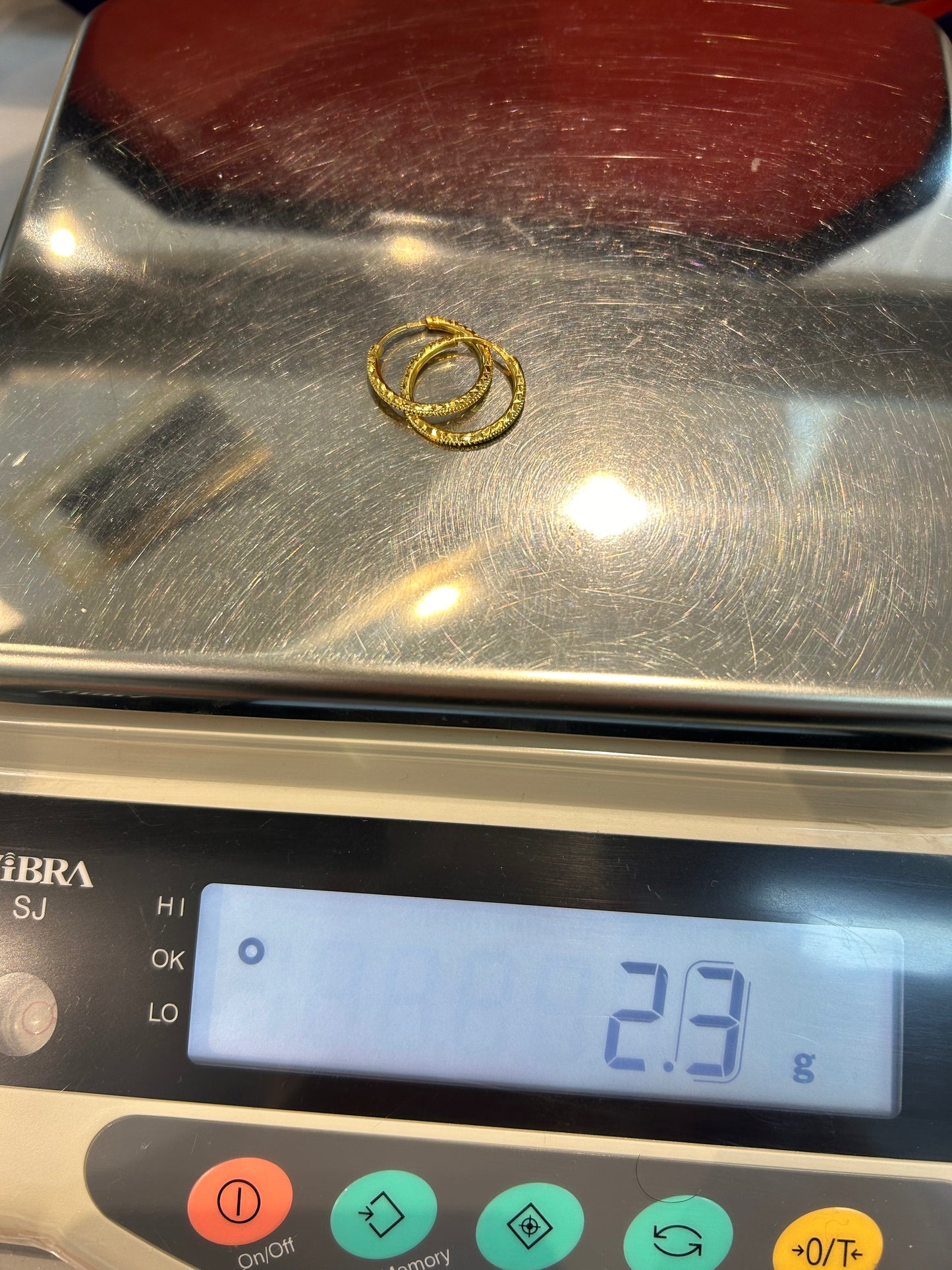 22ct Gold Earrings – 2.3g (Hallmarked)