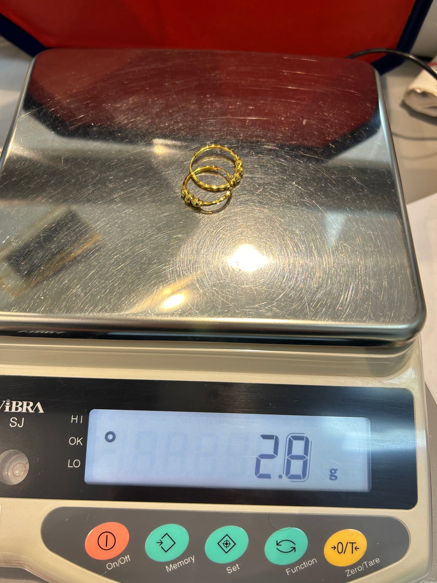 22ct Gold Earrings – 2.8g (Hallmarked)